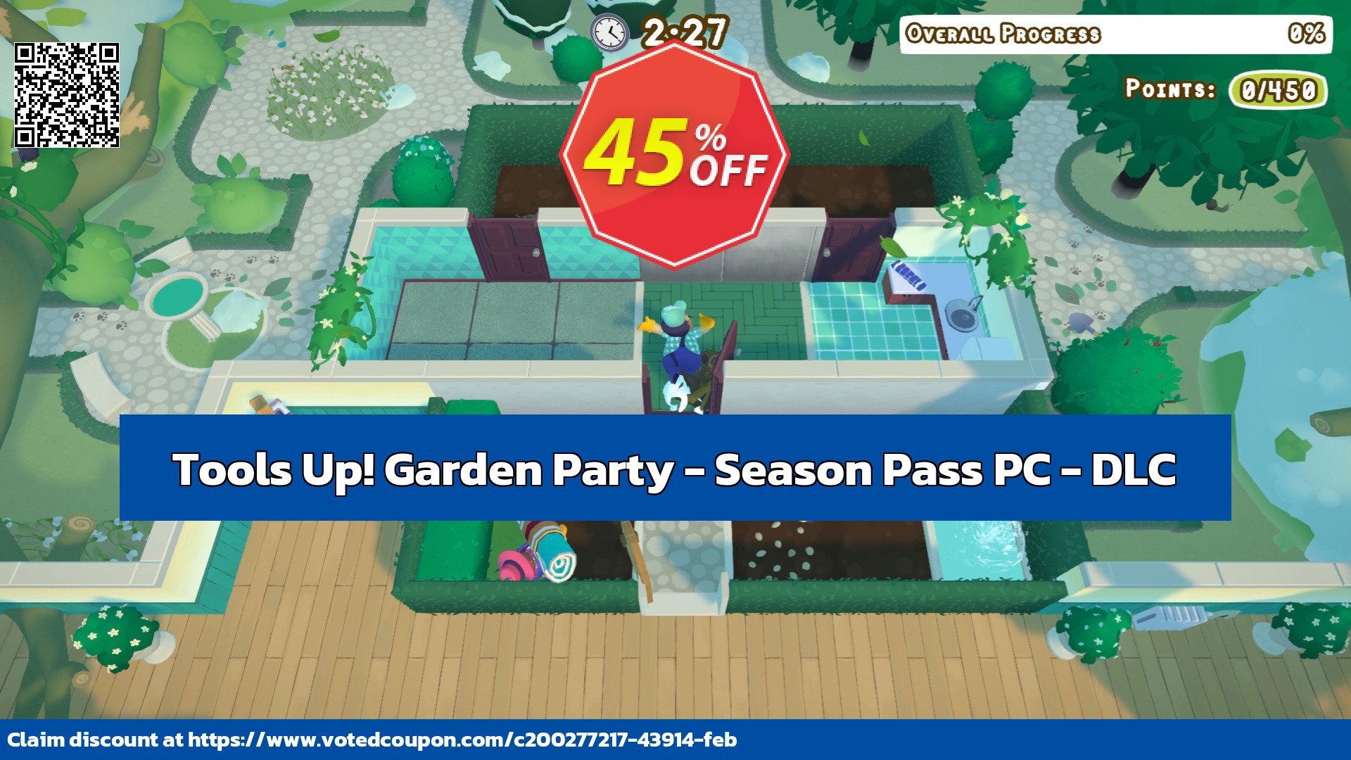 Tools Up! Garden Party - Season Pass PC - DLC Coupon, discount Tools Up! Garden Party - Season Pass PC - DLC Deal CDkeys. Promotion: Tools Up! Garden Party - Season Pass PC - DLC Exclusive Sale offer