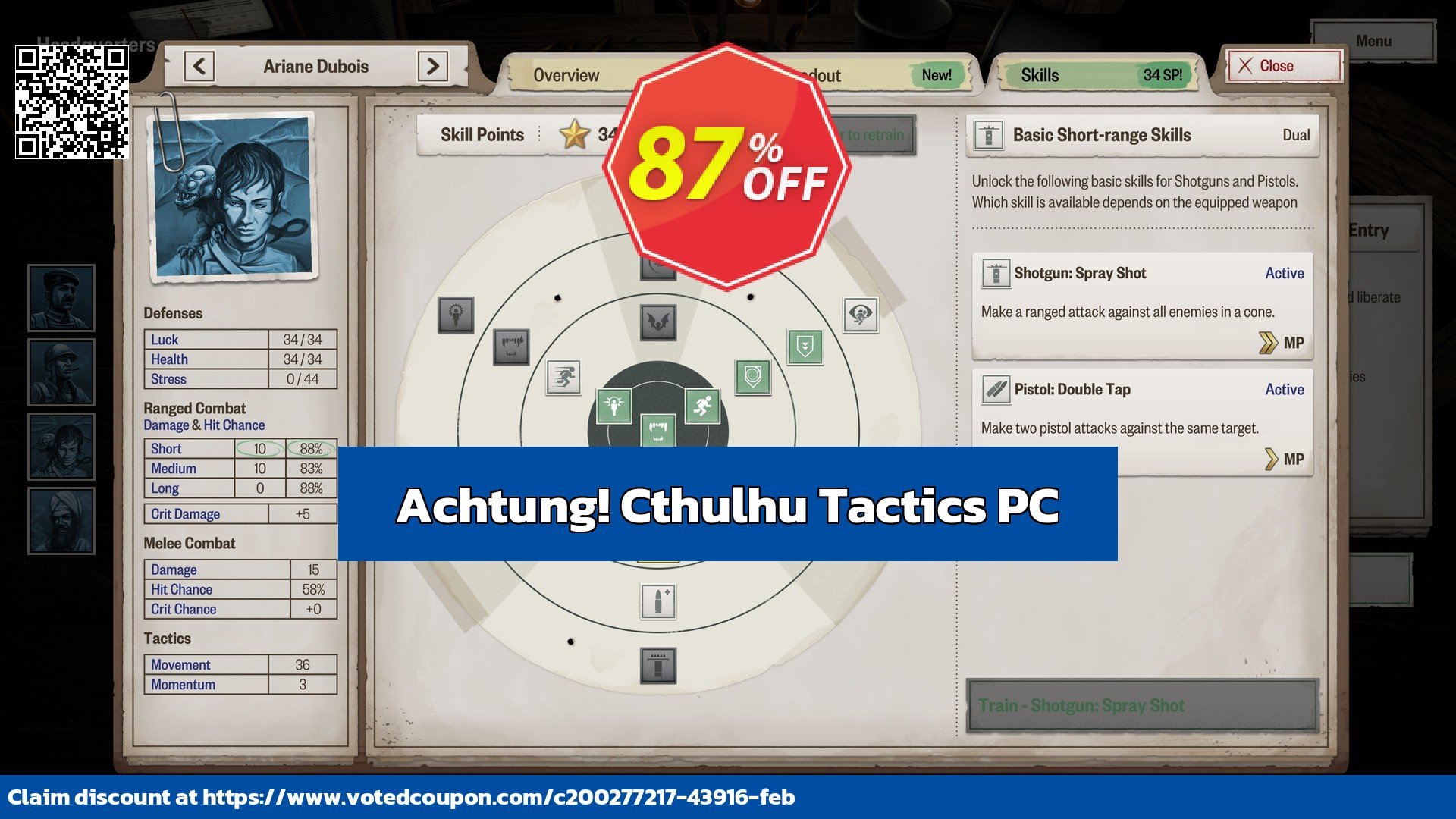 Achtung! Cthulhu Tactics PC Coupon, discount Achtung! Cthulhu Tactics PC Deal CDkeys. Promotion: Achtung! Cthulhu Tactics PC Exclusive Sale offer