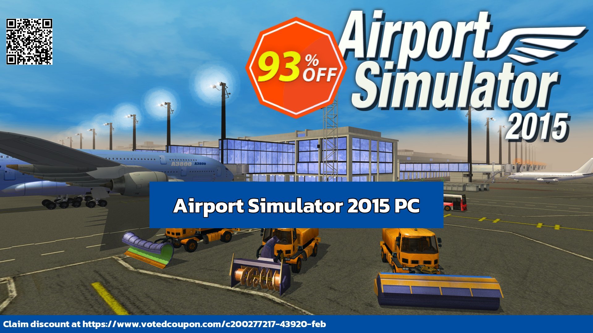 Airport Simulator 2015 PC Coupon, discount Airport Simulator 2015 PC Deal CDkeys. Promotion: Airport Simulator 2015 PC Exclusive Sale offer