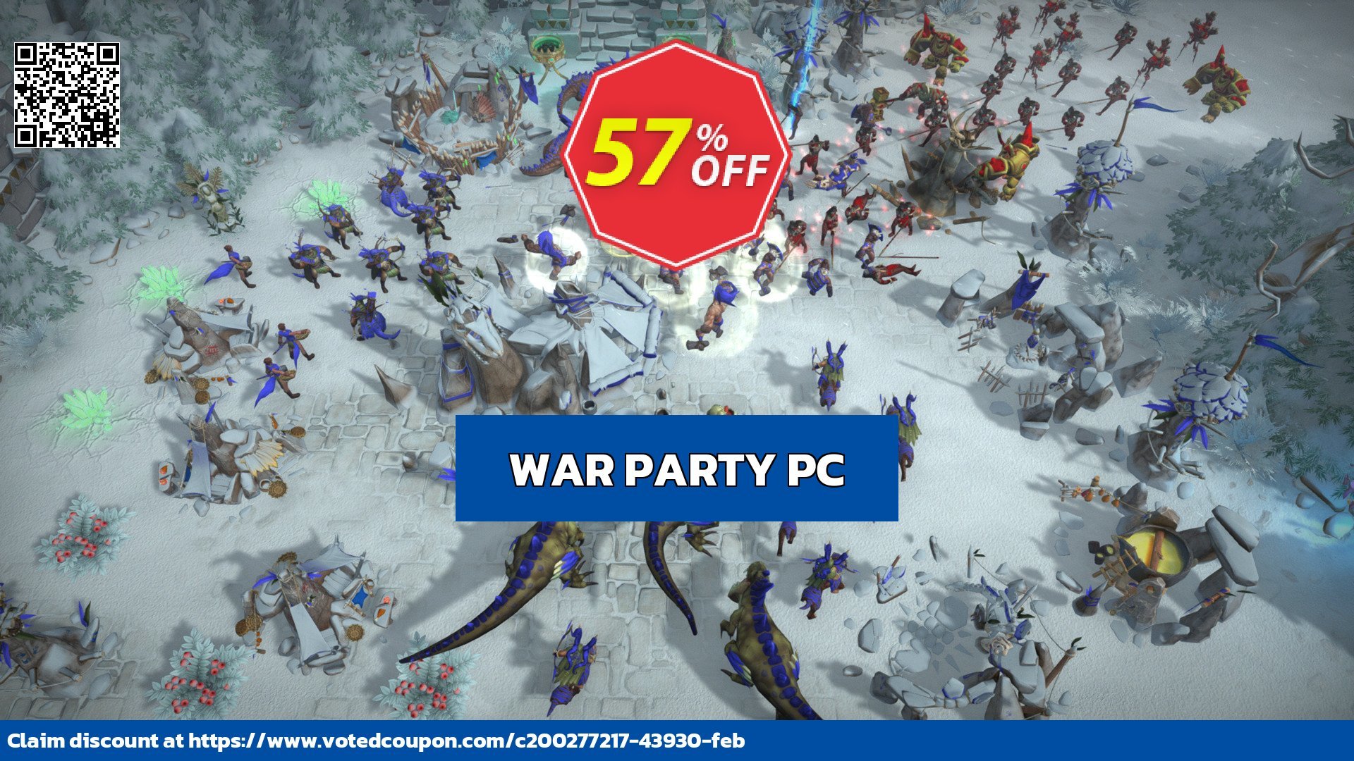 WAR PARTY PC Coupon, discount WAR PARTY PC Deal CDkeys. Promotion: WAR PARTY PC Exclusive Sale offer