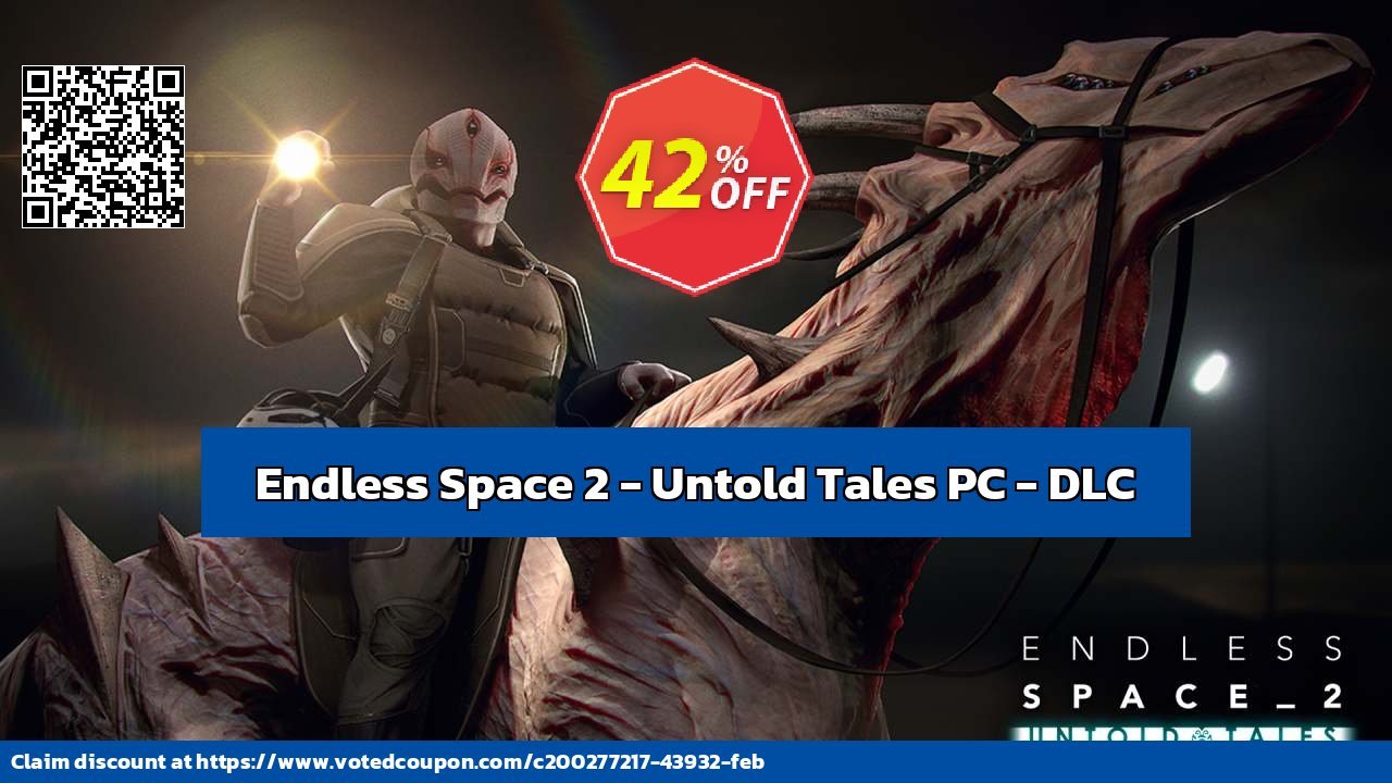 Endless Space 2 - Untold Tales PC - DLC Coupon, discount Endless Space 2 - Untold Tales PC - DLC Deal CDkeys. Promotion: Endless Space 2 - Untold Tales PC - DLC Exclusive Sale offer