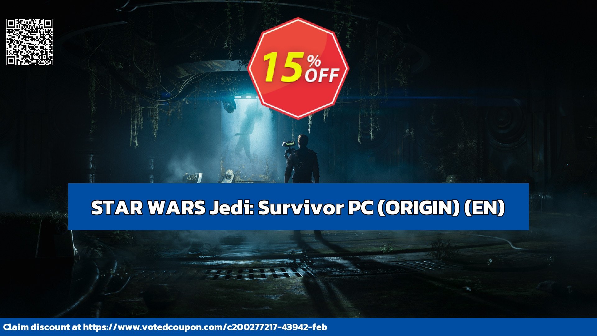STAR WARS Jedi: Survivor PC, ORIGIN , EN  Coupon Code May 2024, 16% OFF - VotedCoupon