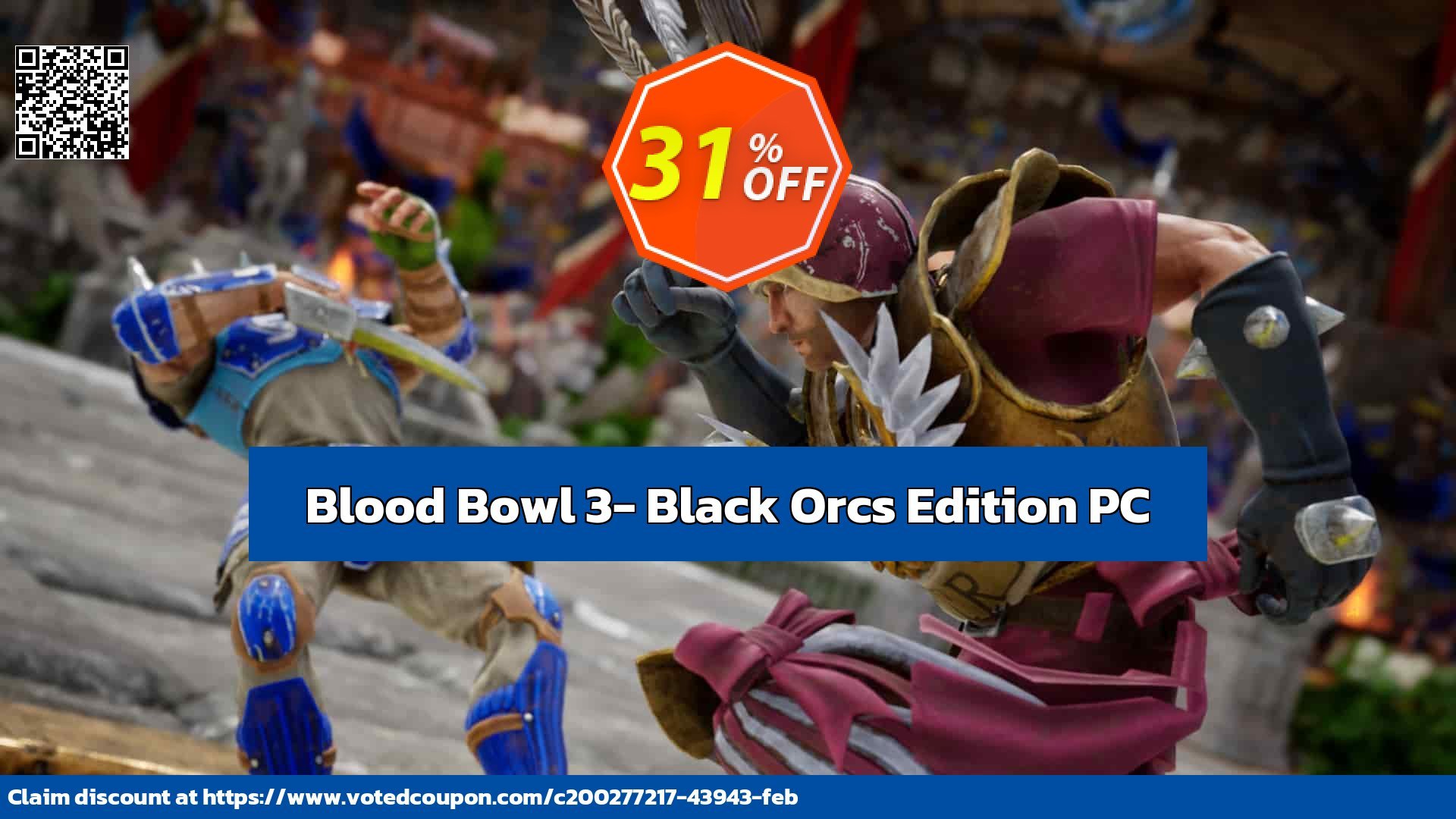 Blood Bowl 3- Black Orcs Edition PC Coupon, discount Blood Bowl 3- Black Orcs Edition PC Deal CDkeys. Promotion: Blood Bowl 3- Black Orcs Edition PC Exclusive Sale offer