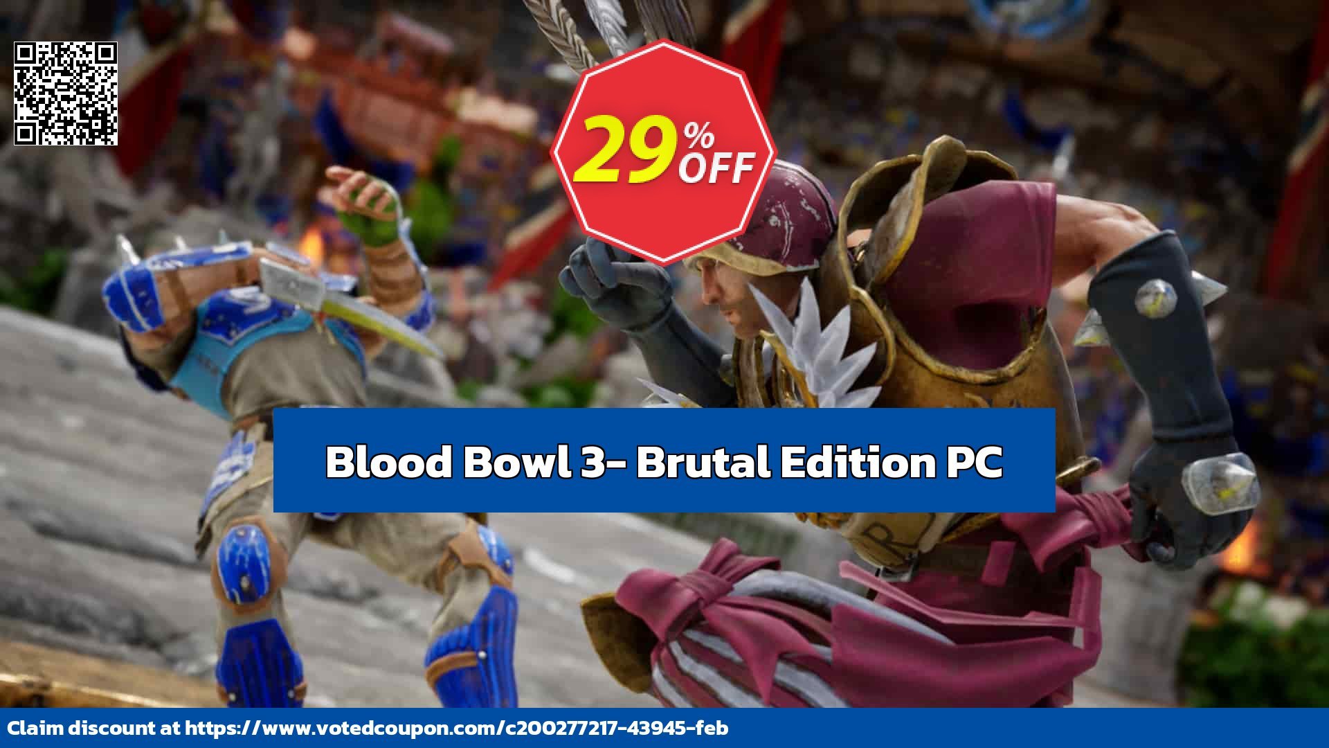 Blood Bowl 3- Brutal Edition PC Coupon, discount Blood Bowl 3- Brutal Edition PC Deal CDkeys. Promotion: Blood Bowl 3- Brutal Edition PC Exclusive Sale offer