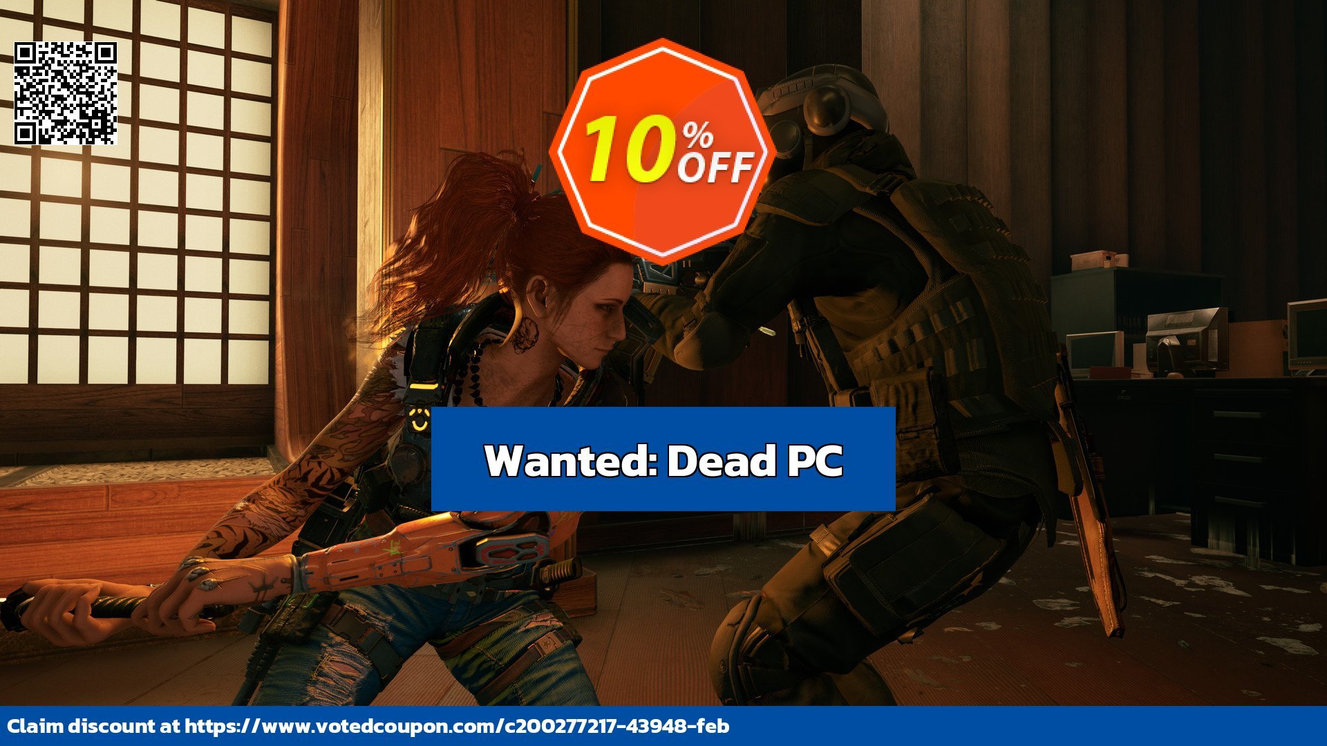 Wanted: Dead PC Coupon, discount Wanted: Dead PC Deal CDkeys. Promotion: Wanted: Dead PC Exclusive Sale offer
