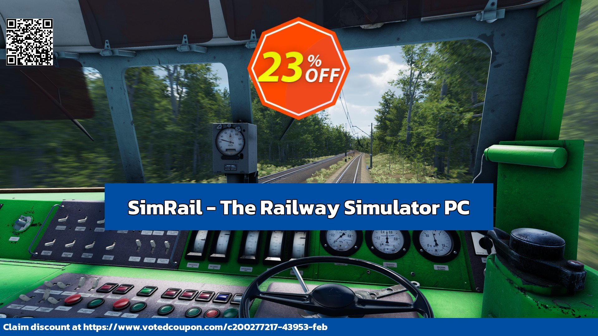 SimRail - The Railway Simulator PC Coupon Code May 2024, 25% OFF - VotedCoupon