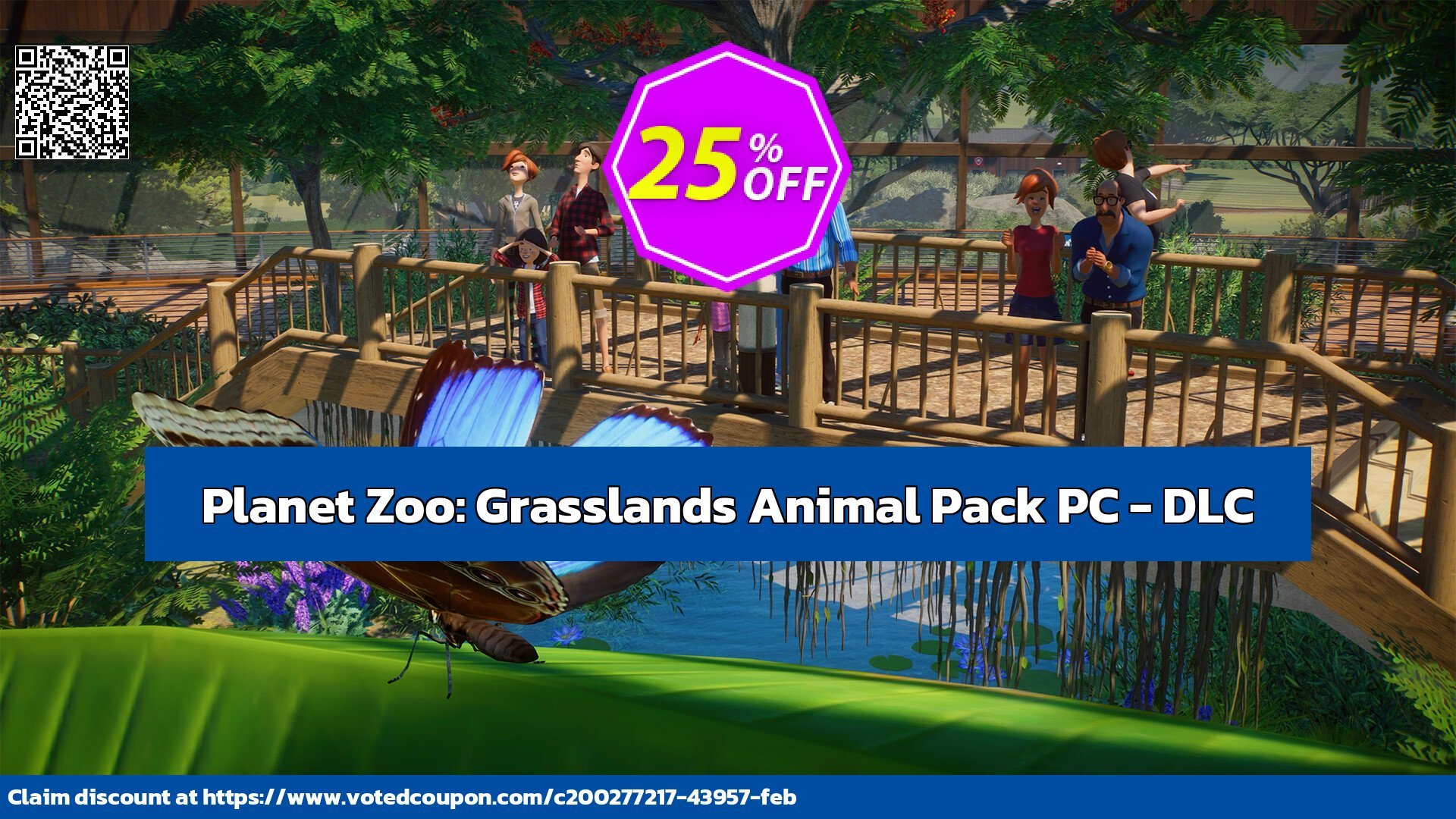 Planet Zoo: Grasslands Animal Pack PC - DLC Coupon Code May 2024, 29% OFF - VotedCoupon