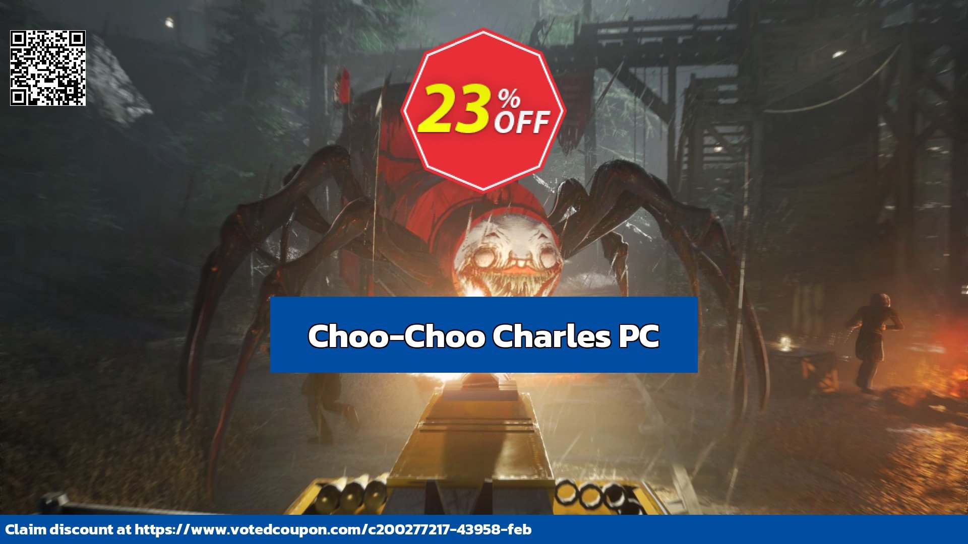 Choo-Choo Charles PC Coupon Code May 2024, 23% OFF - VotedCoupon