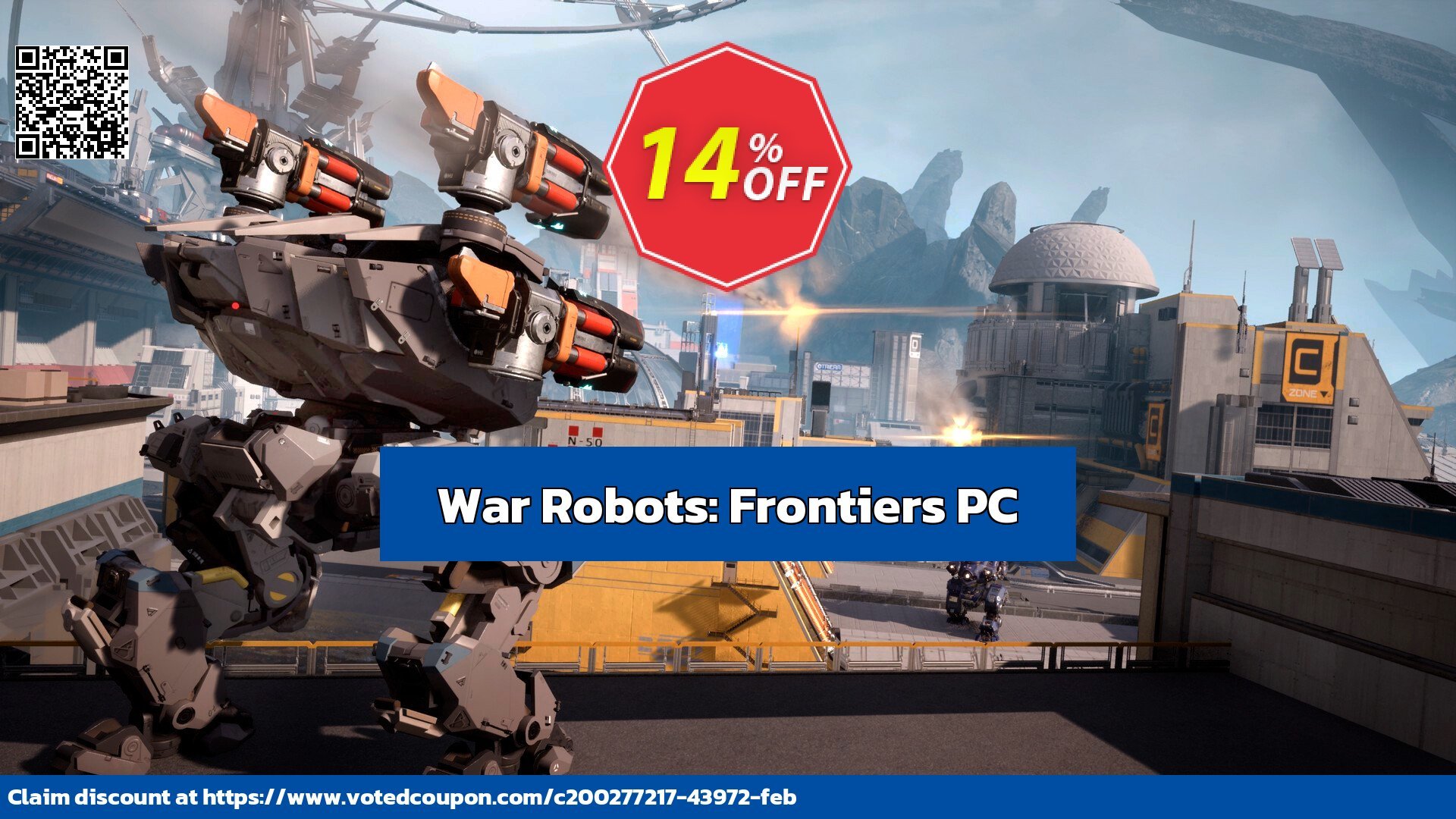 War Robots: Frontiers PC Coupon, discount War Robots: Frontiers PC Deal CDkeys. Promotion: War Robots: Frontiers PC Exclusive Sale offer