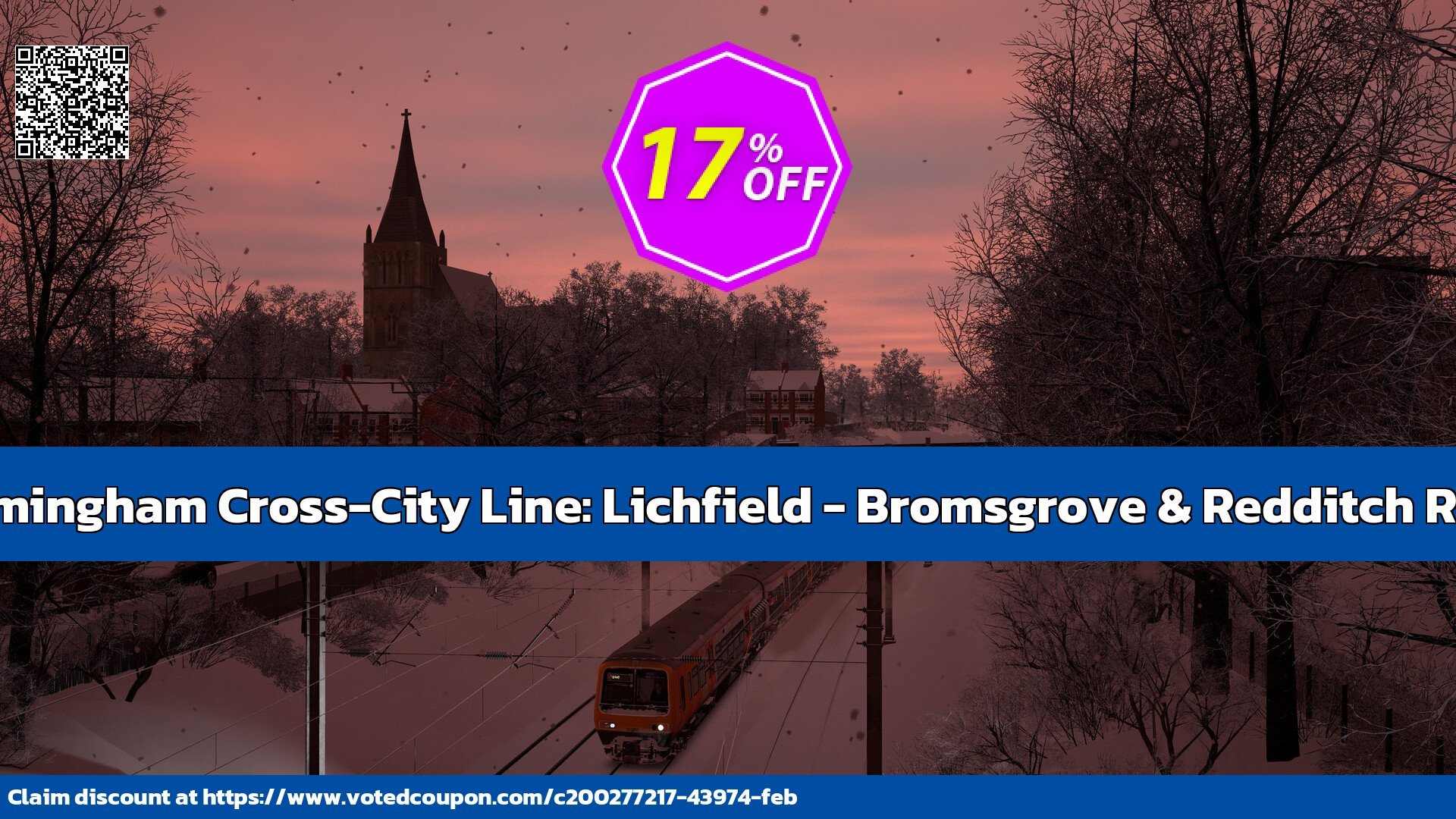 Train Sim World 3: Birmingham Cross-City Line: Lichfield - Bromsgrove & Redditch Route Add-On PC - DLC Coupon Code Apr 2024, 19% OFF - VotedCoupon