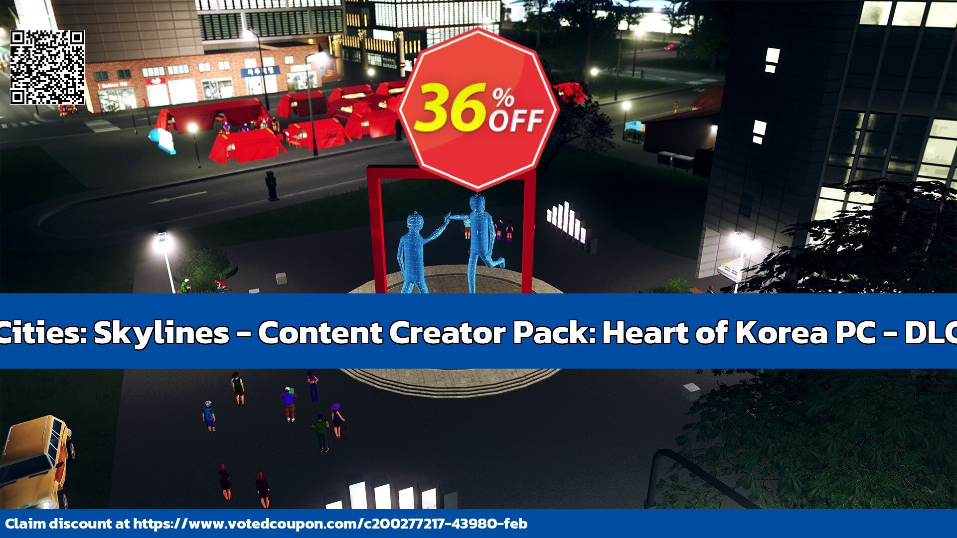 Cities: Skylines - Content Creator Pack: Heart of Korea PC - DLC Coupon Code May 2024, 44% OFF - VotedCoupon