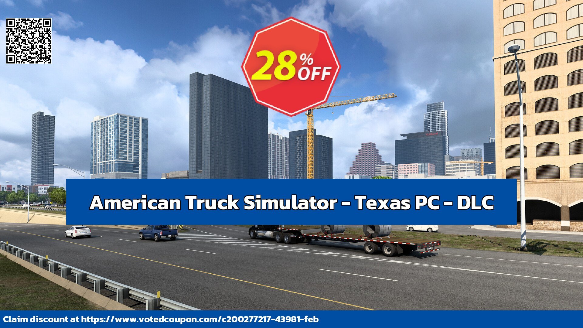American Truck Simulator - Texas PC - DLC Coupon, discount American Truck Simulator - Texas PC - DLC Deal CDkeys. Promotion: American Truck Simulator - Texas PC - DLC Exclusive Sale offer