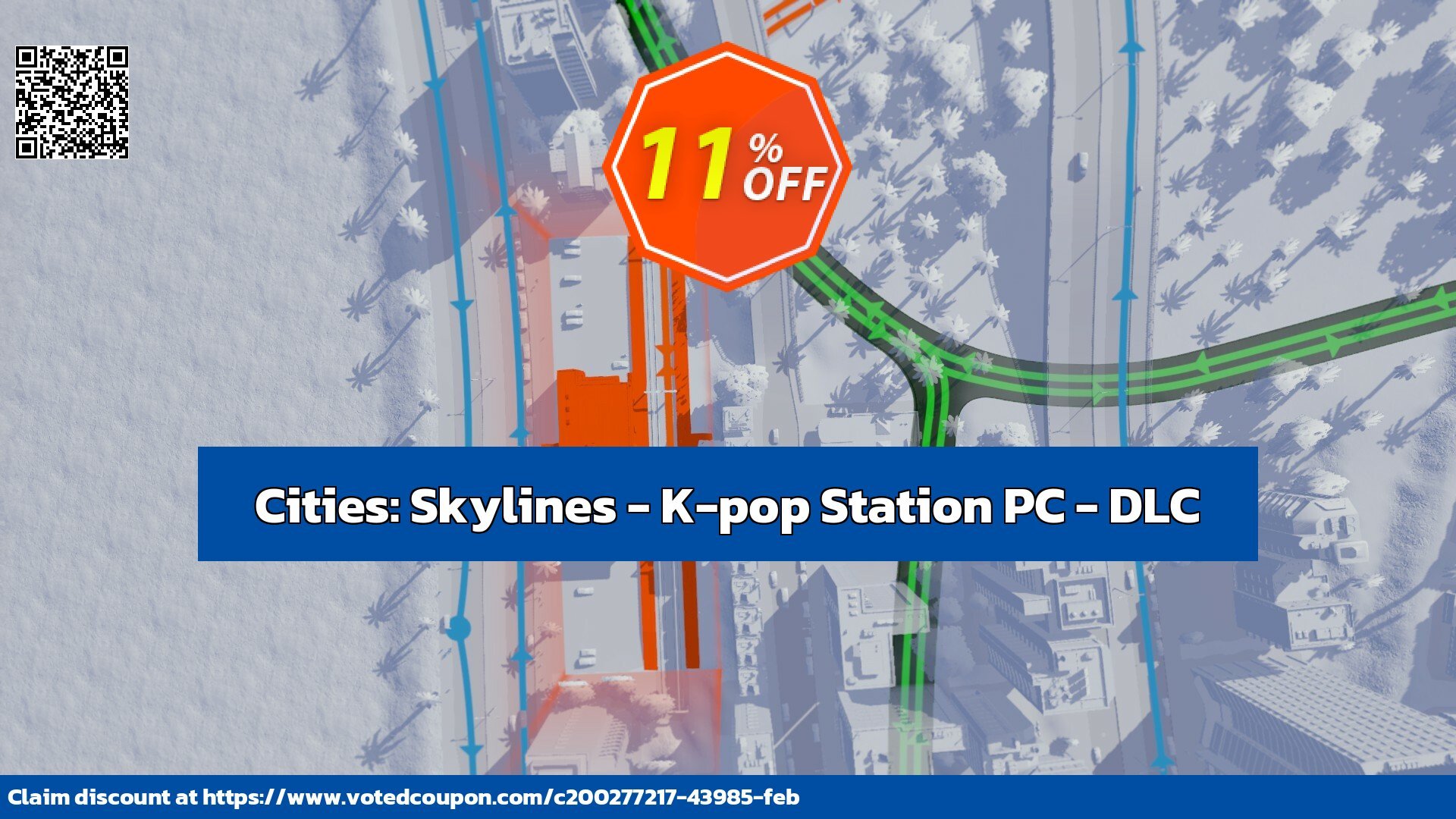 Cities: Skylines - K-pop Station PC - DLC Coupon Code May 2024, 16% OFF - VotedCoupon