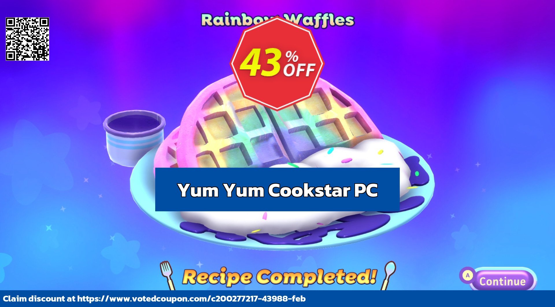 Yum Yum Cookstar PC Coupon, discount Yum Yum Cookstar PC Deal CDkeys. Promotion: Yum Yum Cookstar PC Exclusive Sale offer