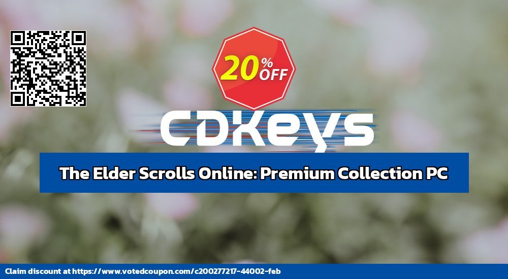 The Elder Scrolls Online: Premium Collection PC Coupon, discount The Elder Scrolls Online: Premium Collection PC Deal CDkeys. Promotion: The Elder Scrolls Online: Premium Collection PC Exclusive Sale offer