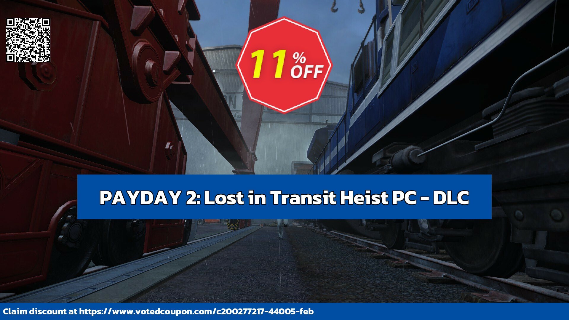 PAYDAY 2: Lost in Transit Heist PC - DLC Coupon Code May 2024, 18% OFF - VotedCoupon