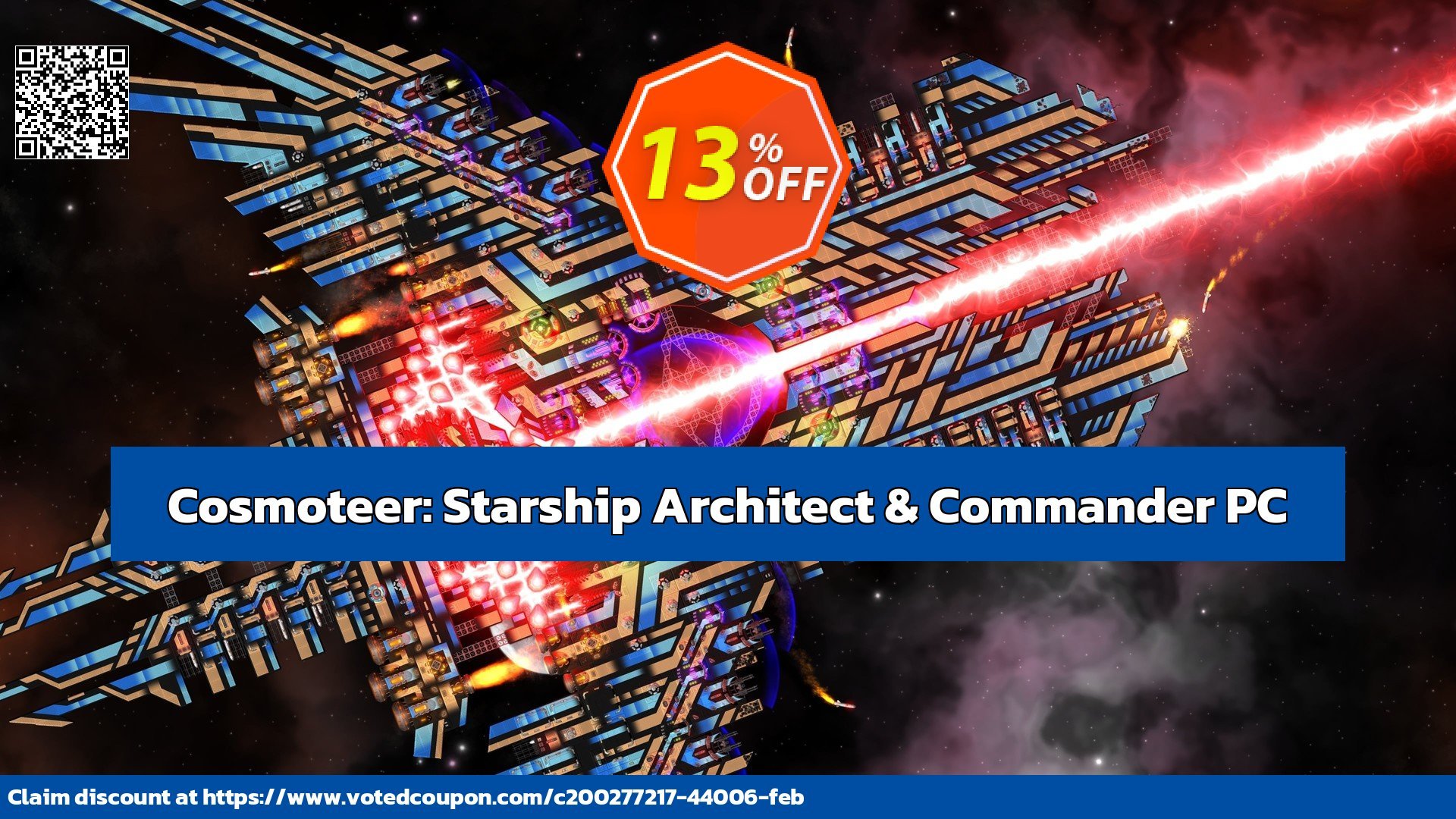 Cosmoteer: Starship Architect & Commander PC Coupon Code Jun 2024, 16% OFF - VotedCoupon