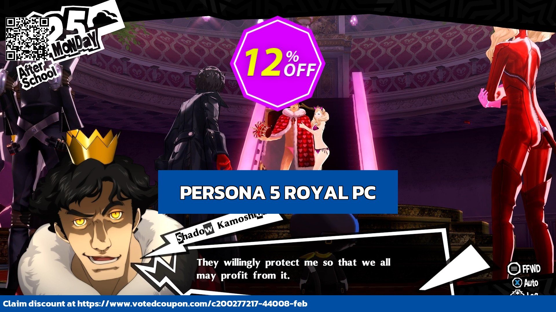 PERSONA 5 ROYAL PC Coupon Code May 2024, 12% OFF - VotedCoupon