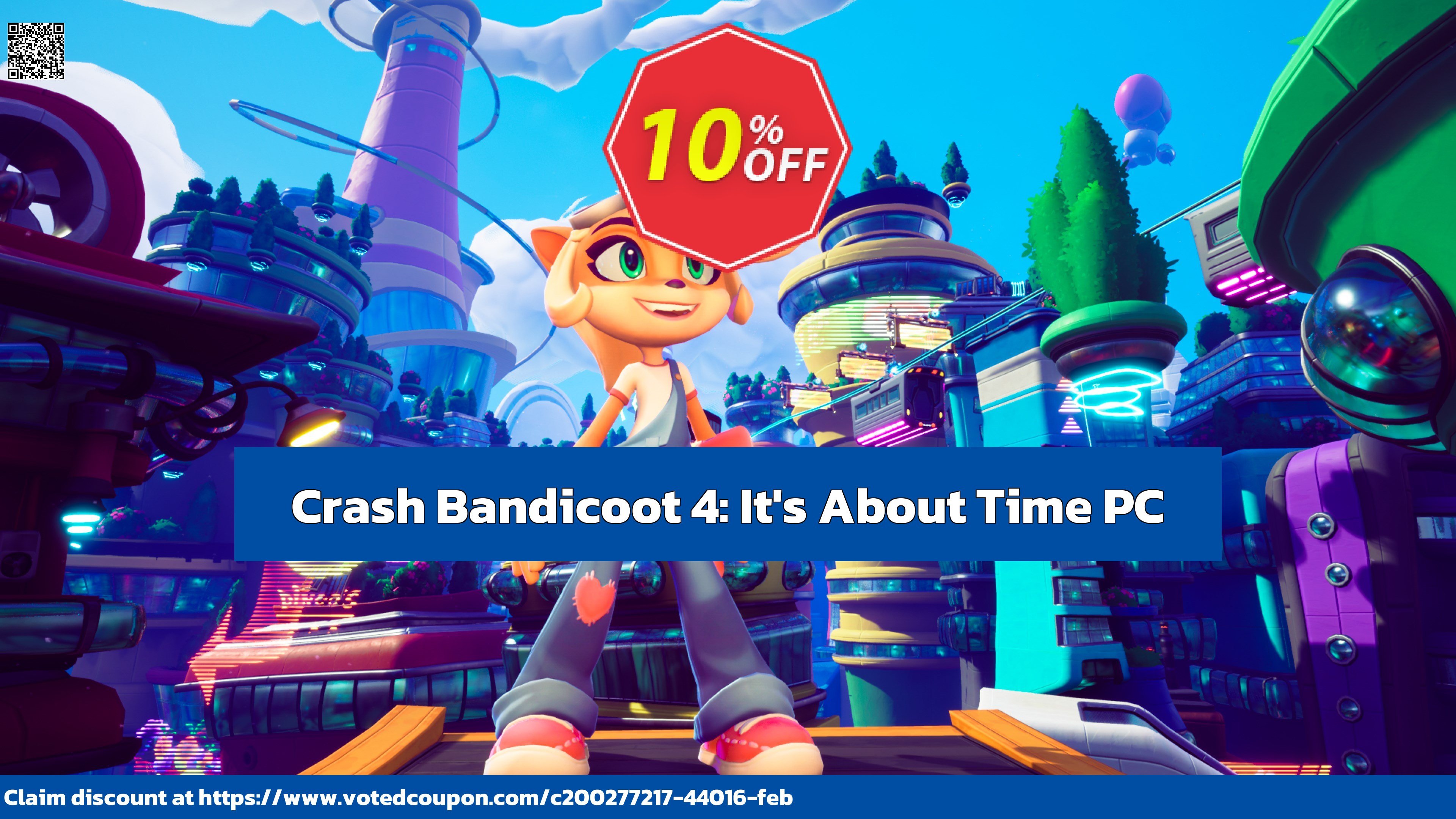 Crash Bandicoot 4: It&#039;s About Time PC Coupon, discount Crash Bandicoot 4: It's About Time PC Deal CDkeys. Promotion: Crash Bandicoot 4: It's About Time PC Exclusive Sale offer