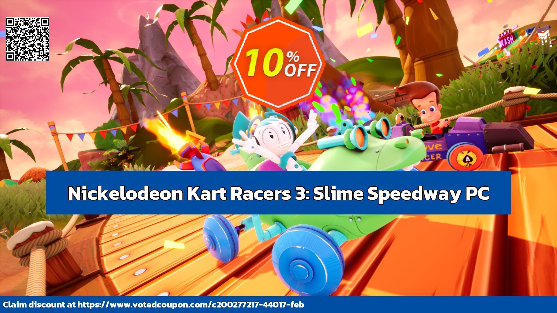 Nickelodeon Kart Racers 3: Slime Speedway PC Coupon Code Jun 2024, 10% OFF - VotedCoupon