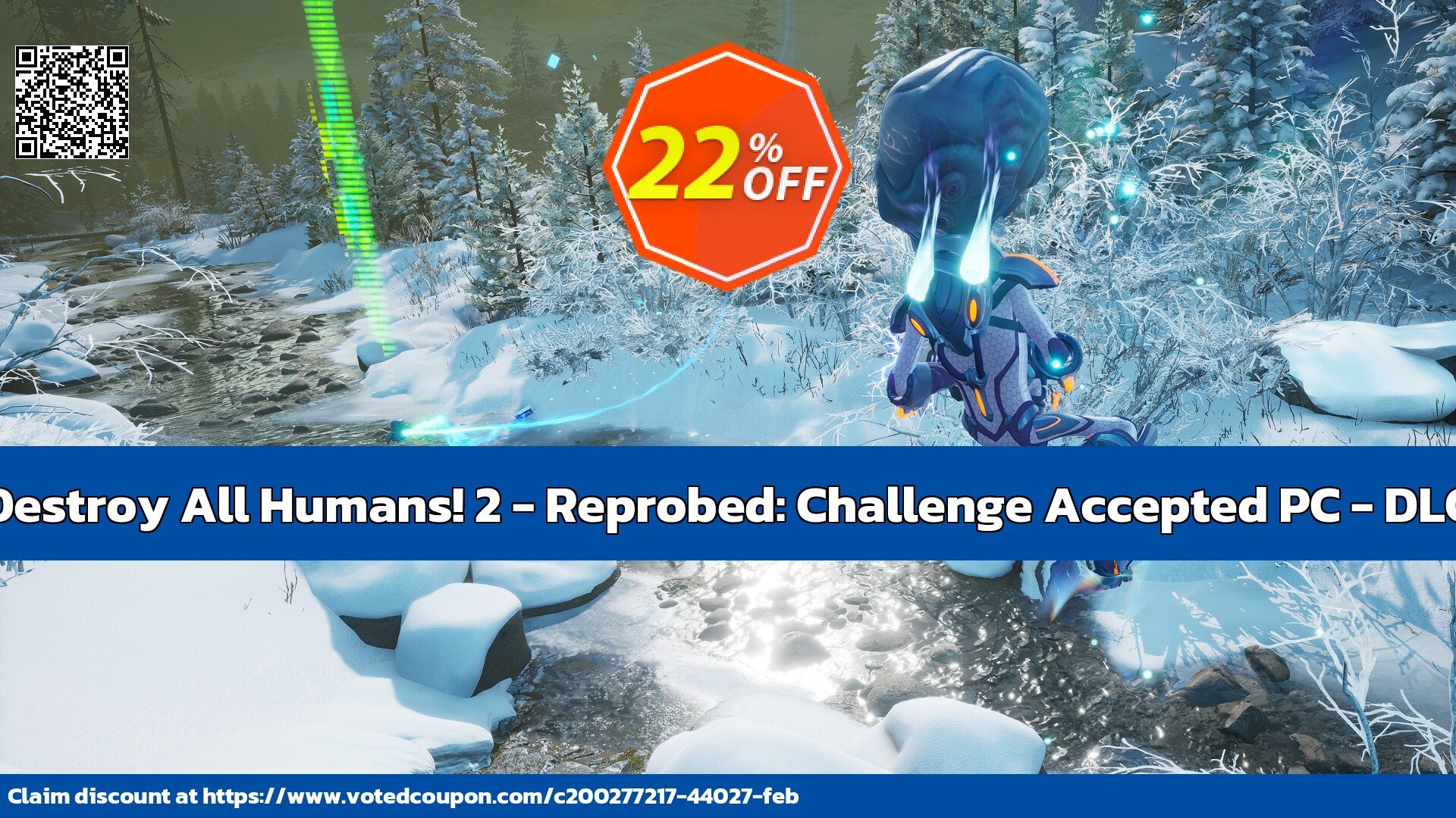 Destroy All Humans! 2 - Reprobed: Challenge Accepted PC - DLC Coupon Code May 2024, 29% OFF - VotedCoupon