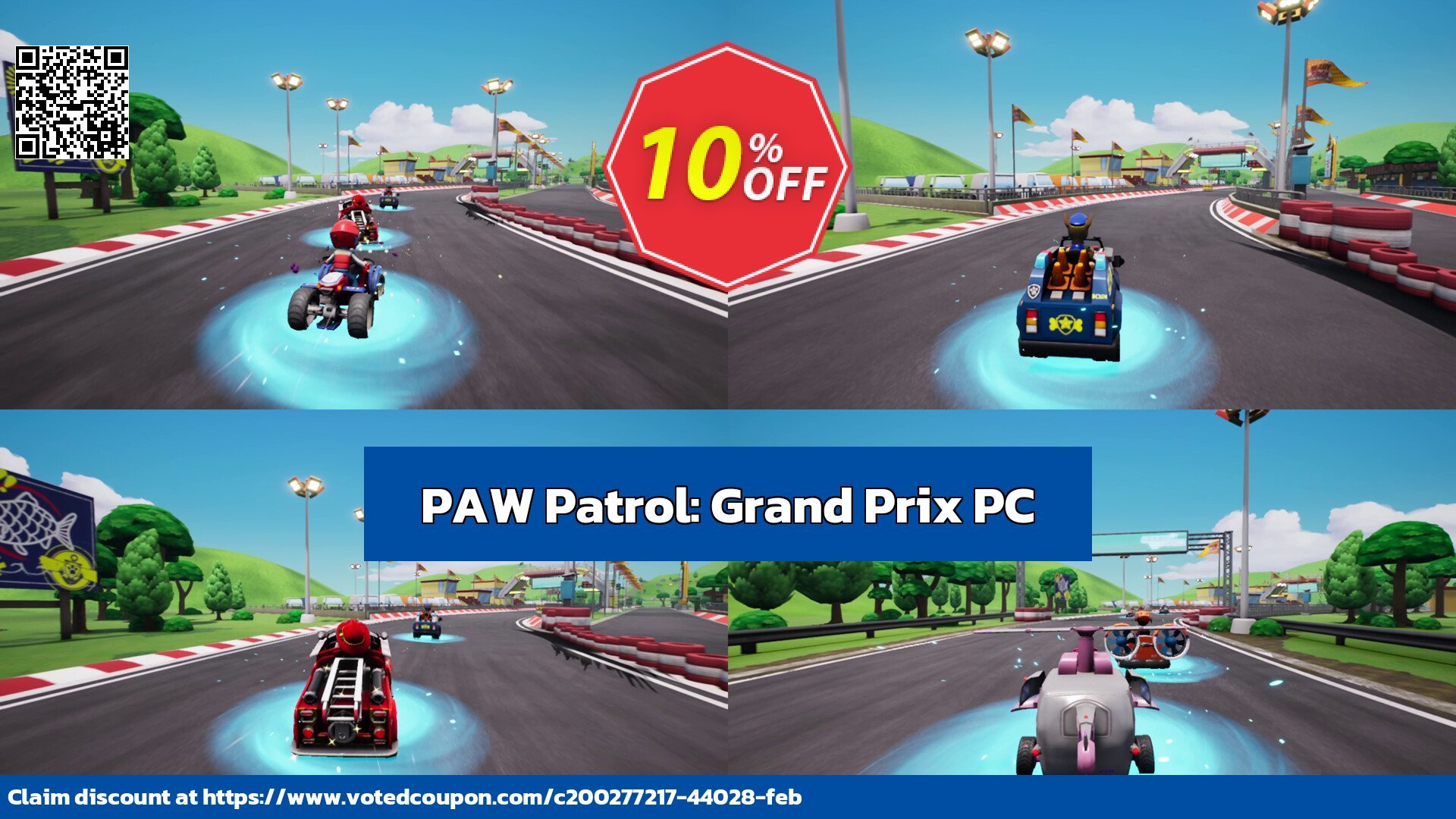 PAW Patrol: Grand Prix PC Coupon Code Jun 2024, 12% OFF - VotedCoupon