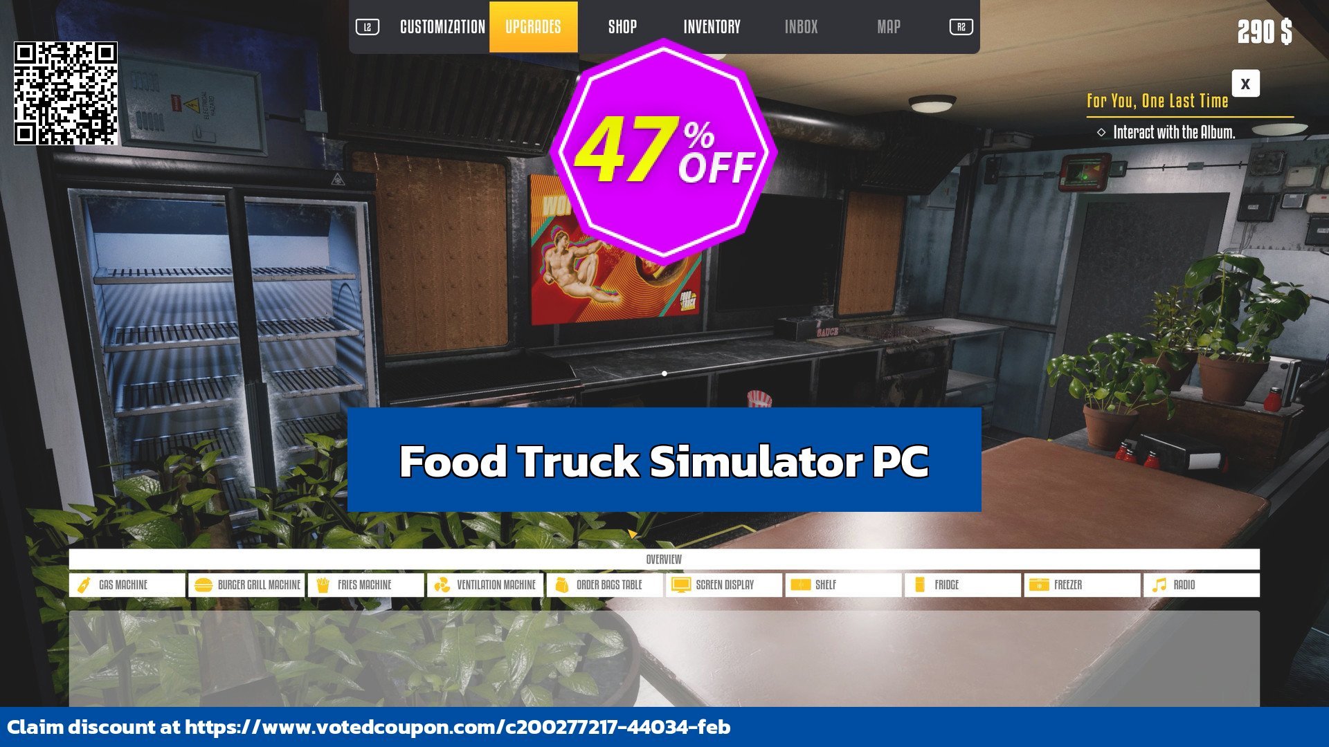 Food Truck Simulator PC Coupon, discount Food Truck Simulator PC Deal CDkeys. Promotion: Food Truck Simulator PC Exclusive Sale offer