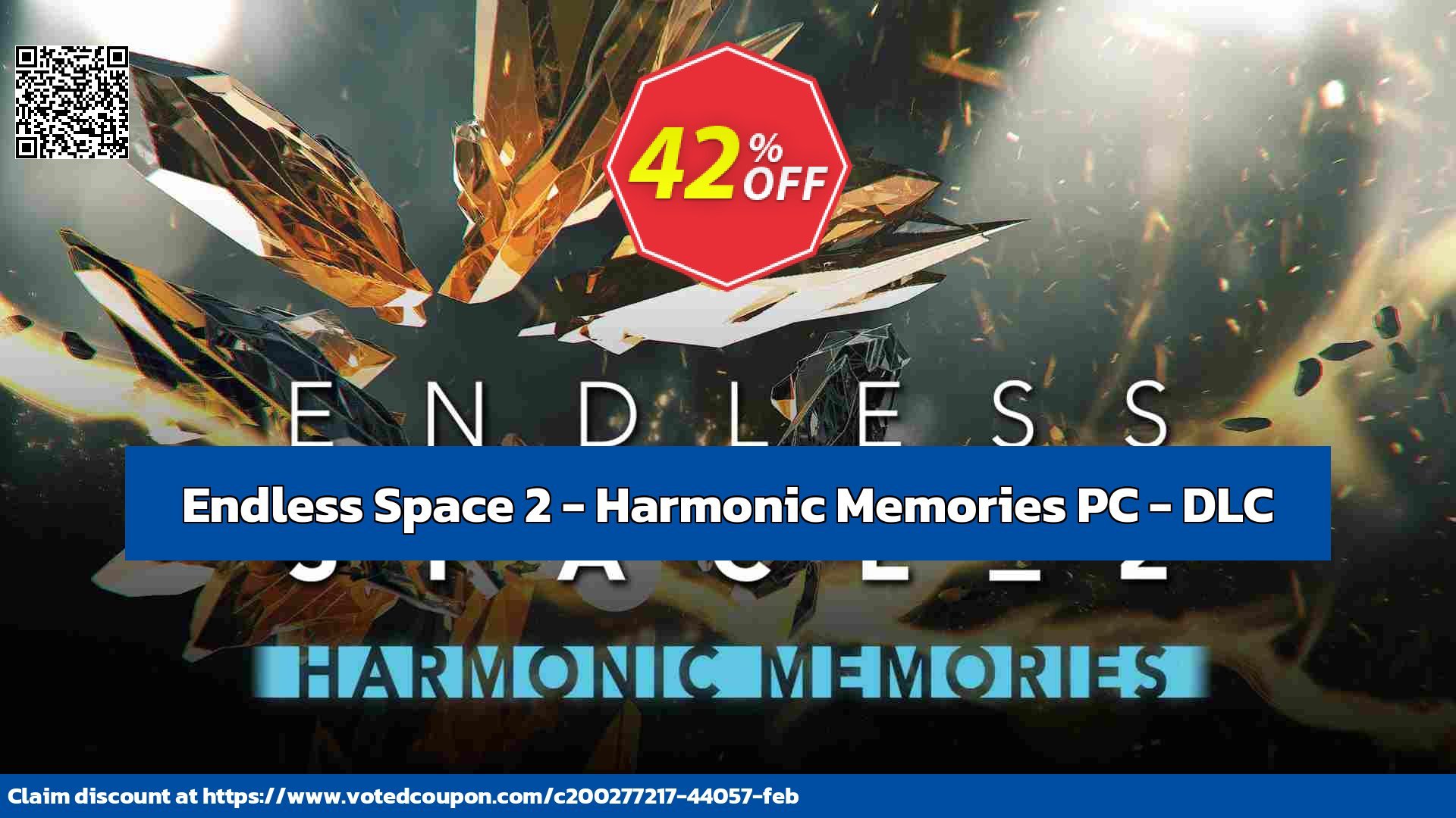 Endless Space 2 - Harmonic Memories PC - DLC Coupon, discount Endless Space 2 - Harmonic Memories PC - DLC Deal CDkeys. Promotion: Endless Space 2 - Harmonic Memories PC - DLC Exclusive Sale offer
