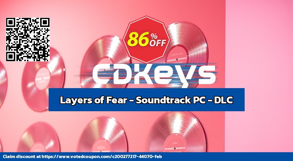 Layers of Fear - Soundtrack PC - DLC Coupon, discount Layers of Fear - Soundtrack PC - DLC Deal CDkeys. Promotion: Layers of Fear - Soundtrack PC - DLC Exclusive Sale offer