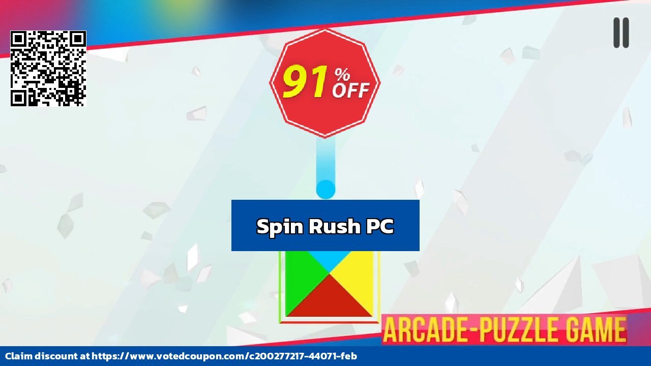 Spin Rush PC Coupon, discount Spin Rush PC Deal CDkeys. Promotion: Spin Rush PC Exclusive Sale offer