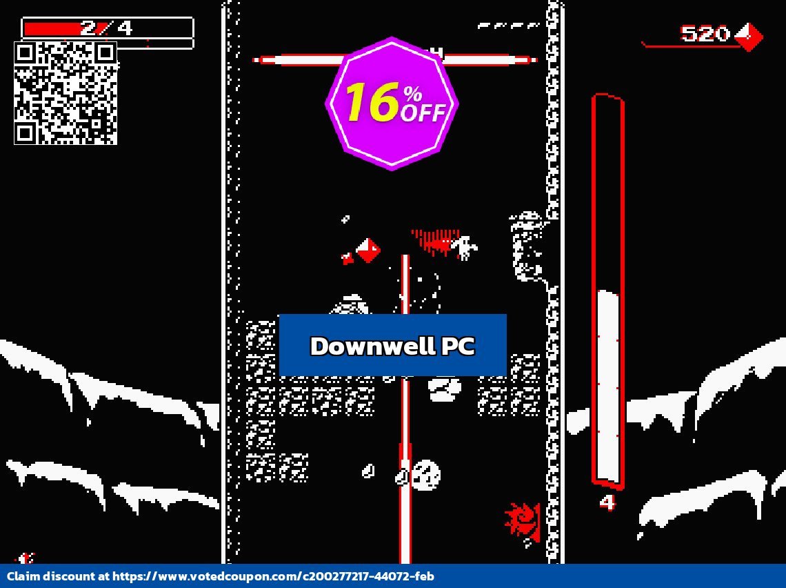 Downwell PC Coupon, discount Downwell PC Deal CDkeys. Promotion: Downwell PC Exclusive Sale offer