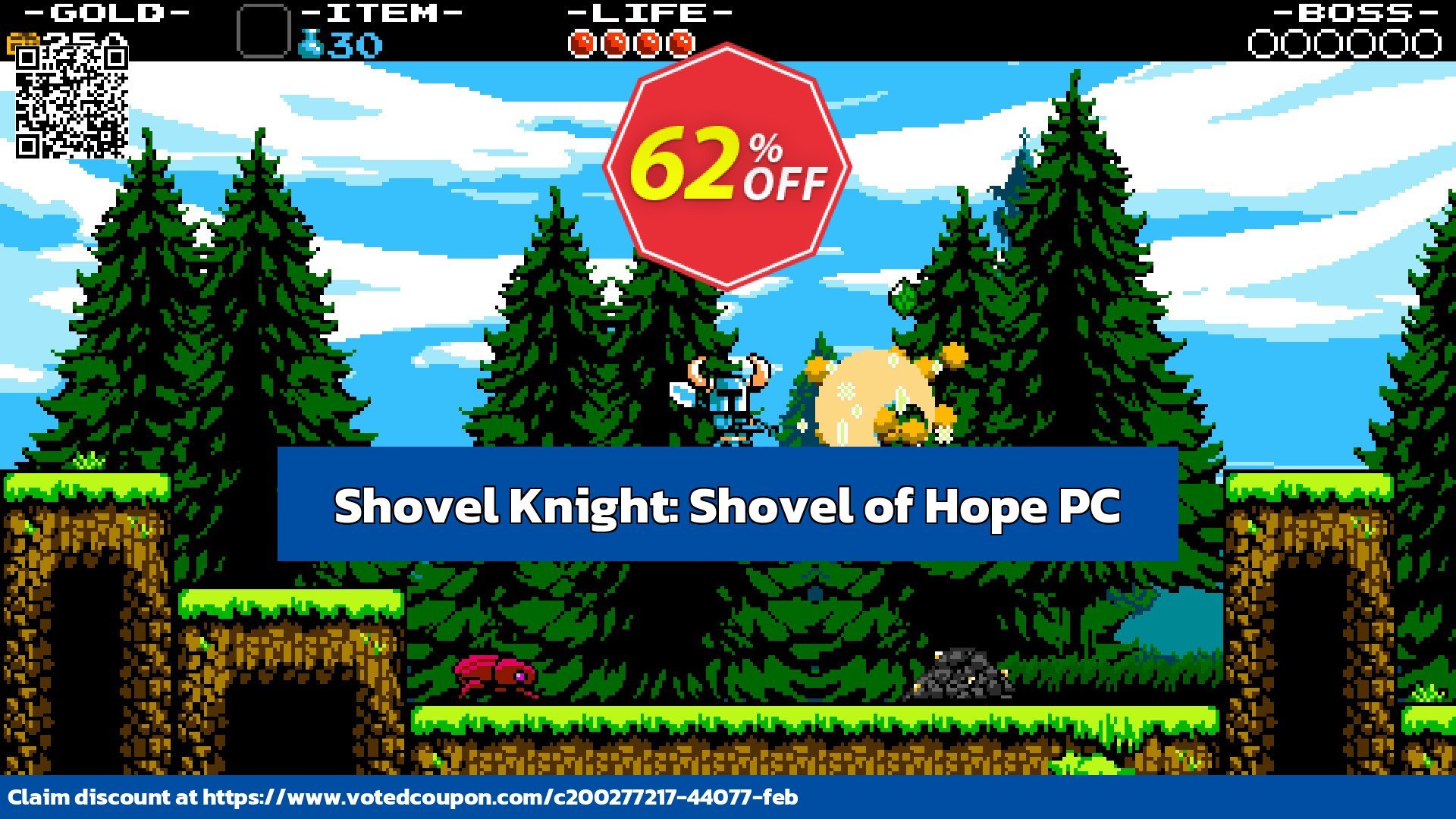 Shovel Knight: Shovel of Hope PC Coupon Code May 2024, 63% OFF - VotedCoupon