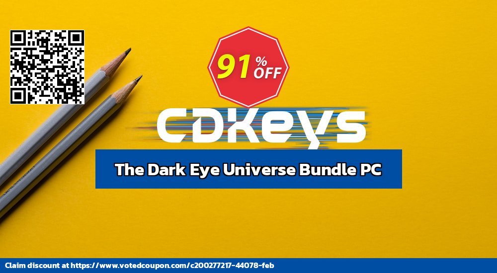 The Dark Eye Universe Bundle PC Coupon, discount The Dark Eye Universe Bundle PC Deal CDkeys. Promotion: The Dark Eye Universe Bundle PC Exclusive Sale offer