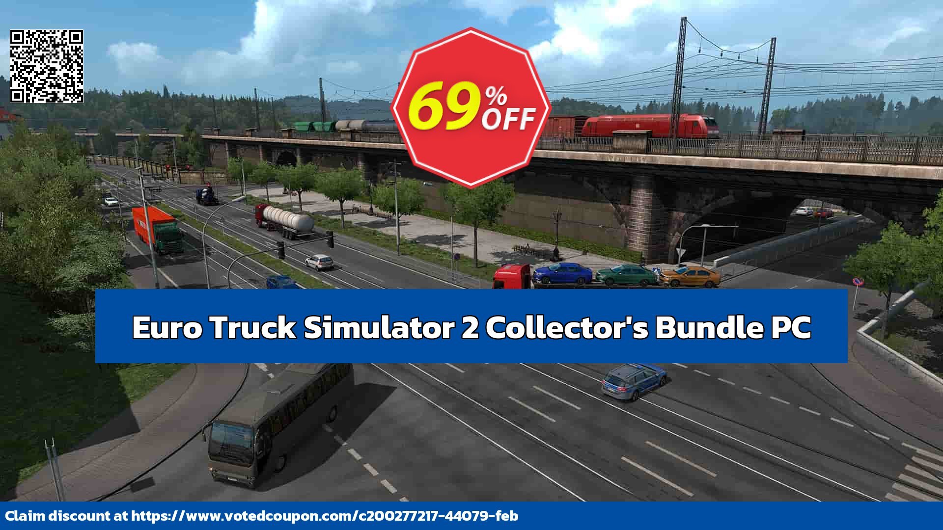 Euro Truck Simulator 2 Collector's Bundle PC Coupon Code May 2024, 71% OFF - VotedCoupon