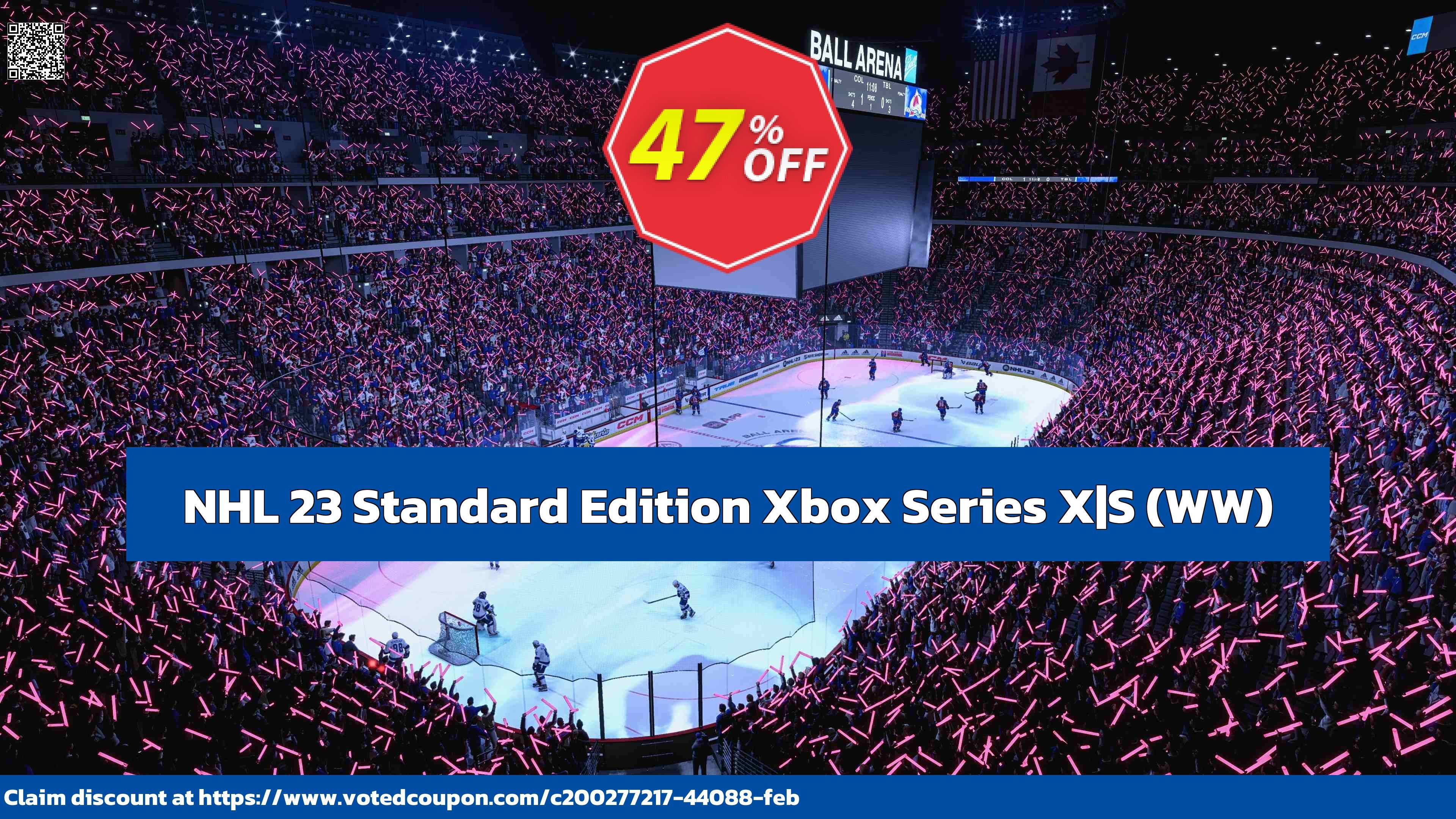 NHL 23 Standard Edition Xbox Series X|S, WW  Coupon, discount NHL 23 Standard Edition Xbox Series X|S (WW) Deal CDkeys. Promotion: NHL 23 Standard Edition Xbox Series X|S (WW) Exclusive Sale offer