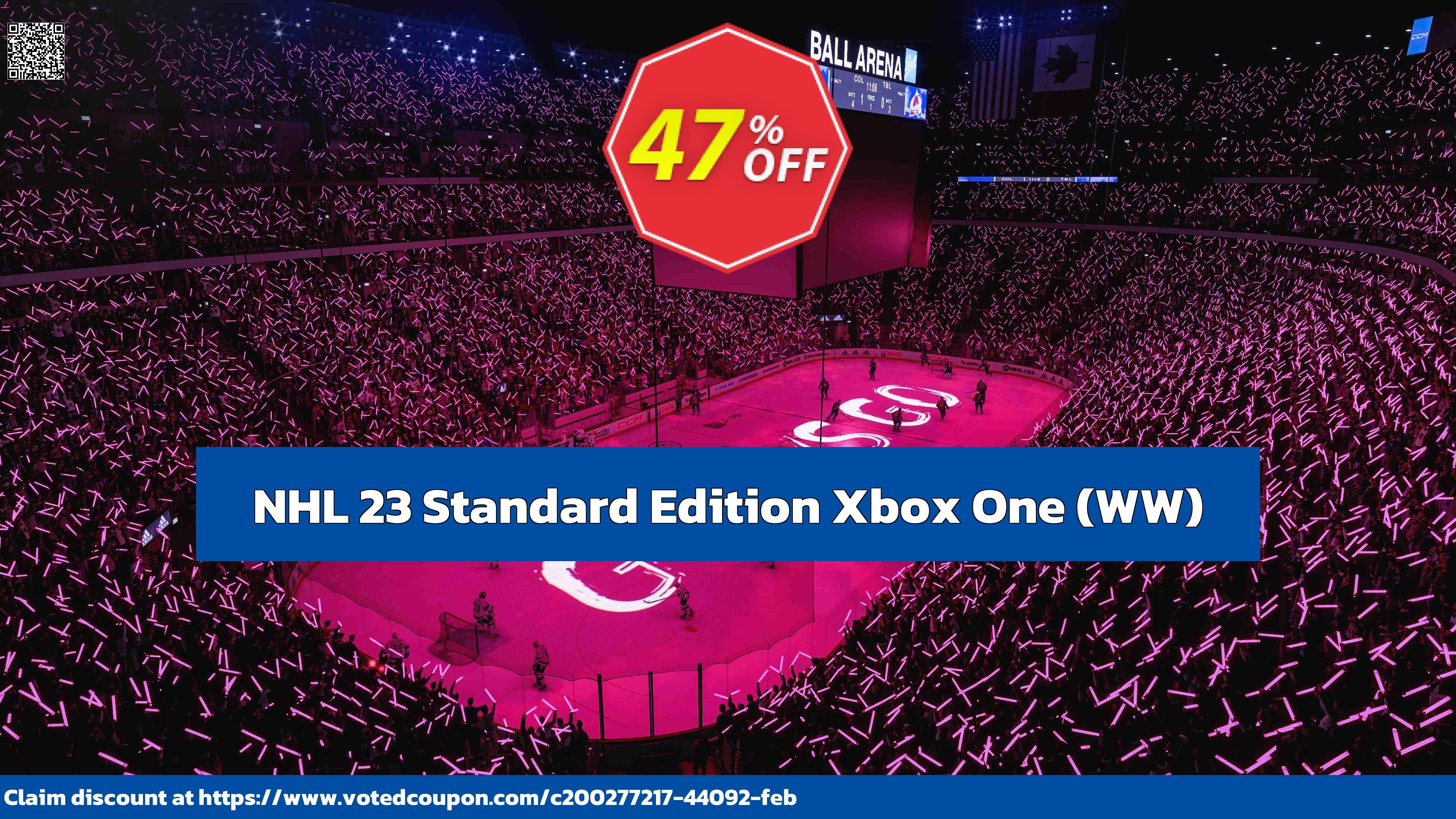 NHL 23 Standard Edition Xbox One, WW  Coupon, discount NHL 23 Standard Edition Xbox One (WW) Deal CDkeys. Promotion: NHL 23 Standard Edition Xbox One (WW) Exclusive Sale offer