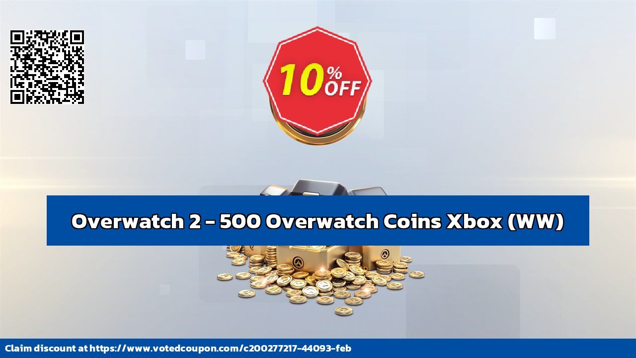 Overwatch 2 - 500 Overwatch Coins Xbox, WW  Coupon, discount Overwatch 2 - 500 Overwatch Coins Xbox (WW) Deal CDkeys. Promotion: Overwatch 2 - 500 Overwatch Coins Xbox (WW) Exclusive Sale offer