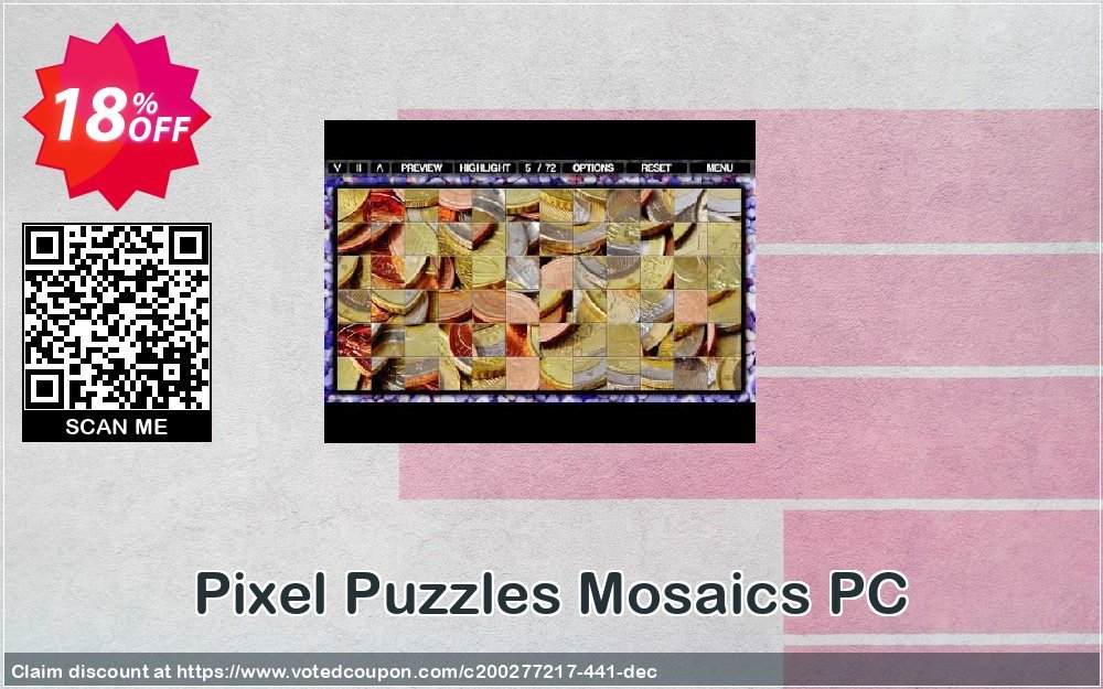 Pixel Puzzles Mosaics PC Coupon Code May 2024, 18% OFF - VotedCoupon