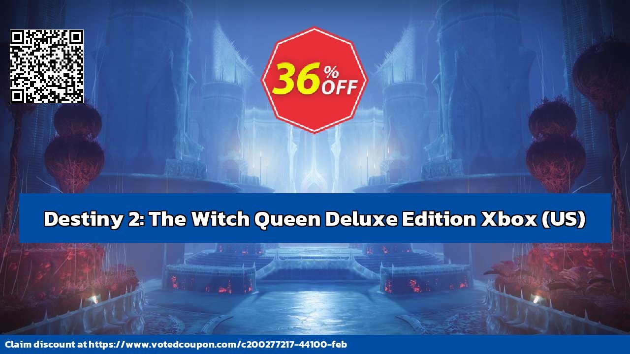 Destiny 2: The Witch Queen Deluxe Edition Xbox, US  Coupon, discount Destiny 2: The Witch Queen Deluxe Edition Xbox (US) Deal CDkeys. Promotion: Destiny 2: The Witch Queen Deluxe Edition Xbox (US) Exclusive Sale offer