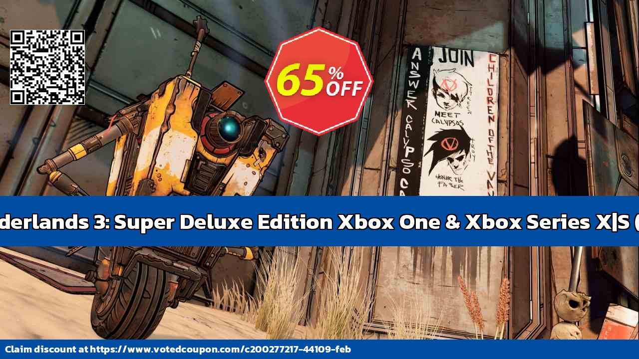 Borderlands 3: Super Deluxe Edition Xbox One & Xbox Series X|S, US  Coupon Code May 2024, 66% OFF - VotedCoupon