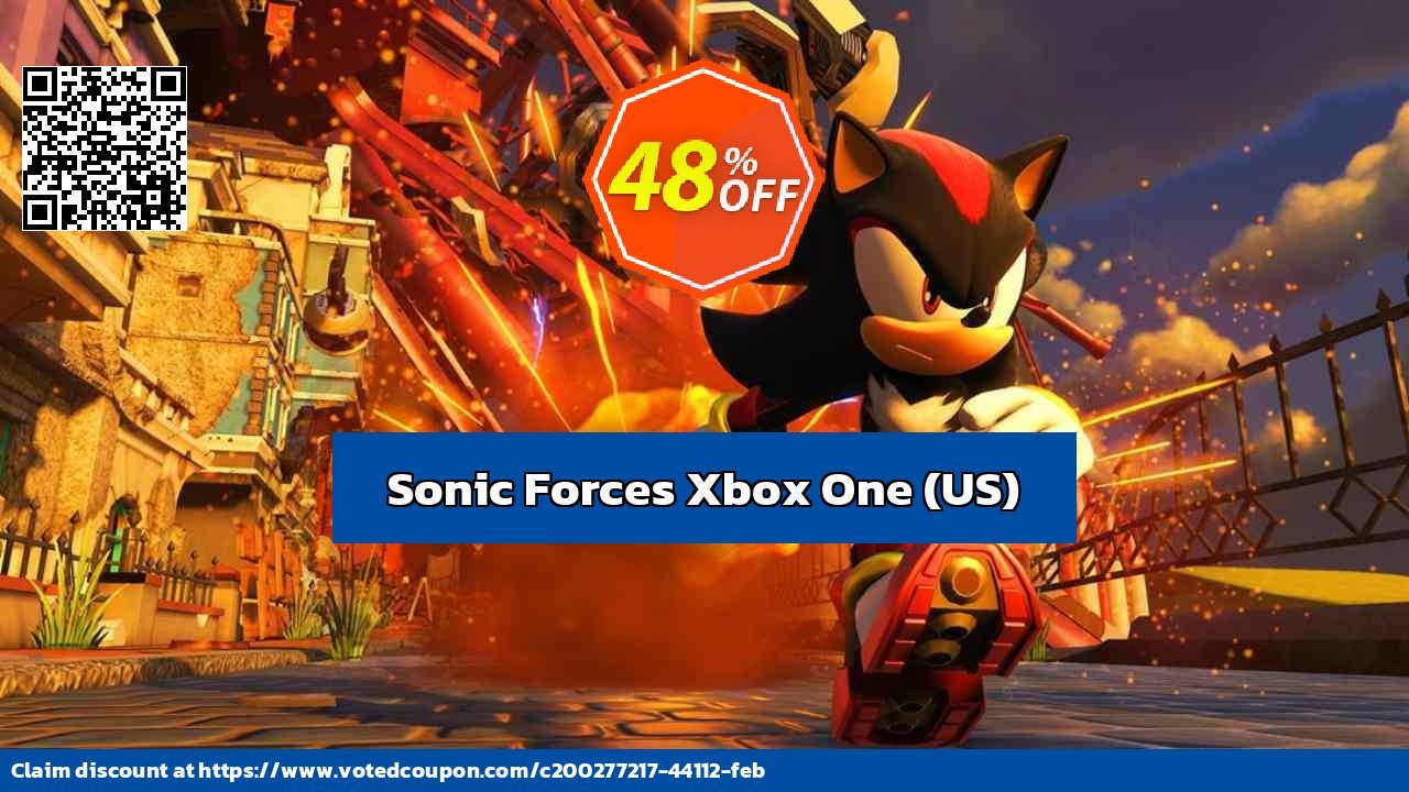 Sonic Forces Xbox One, US  Coupon, discount Sonic Forces Xbox One (US) Deal CDkeys. Promotion: Sonic Forces Xbox One (US) Exclusive Sale offer