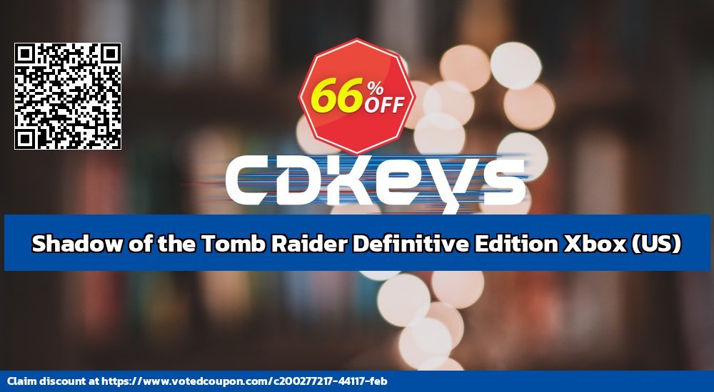 Shadow of the Tomb Raider Definitive Edition Xbox, US  Coupon, discount Shadow of the Tomb Raider Definitive Edition Xbox (US) Deal CDkeys. Promotion: Shadow of the Tomb Raider Definitive Edition Xbox (US) Exclusive Sale offer