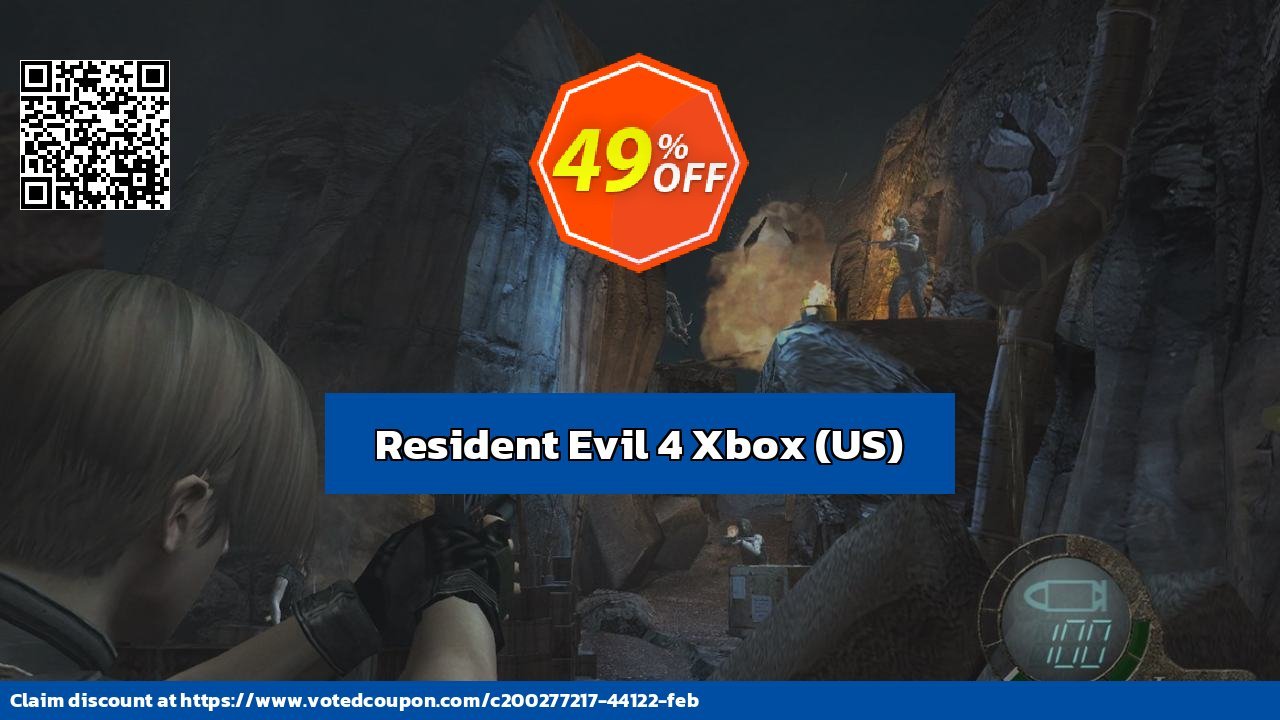 Resident Evil 4 Xbox, US  Coupon, discount Resident Evil 4 Xbox (US) Deal CDkeys. Promotion: Resident Evil 4 Xbox (US) Exclusive Sale offer