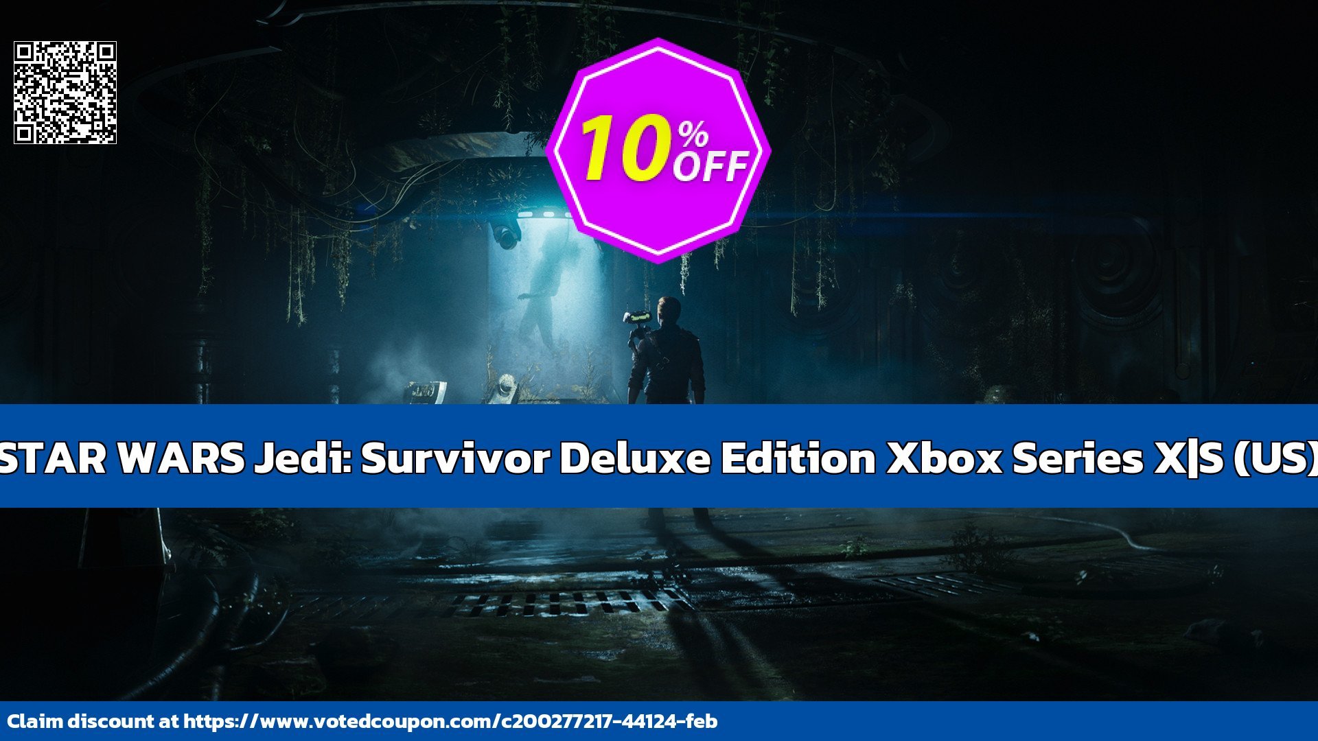 STAR WARS Jedi: Survivor Deluxe Edition Xbox Series X|S, US  Coupon, discount STAR WARS Jedi: Survivor Deluxe Edition Xbox Series X|S (US) Deal CDkeys. Promotion: STAR WARS Jedi: Survivor Deluxe Edition Xbox Series X|S (US) Exclusive Sale offer