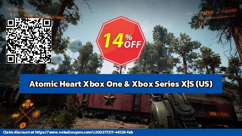 Atomic Heart Xbox One & Xbox Series X|S, US  Coupon Code May 2024, 14% OFF - VotedCoupon
