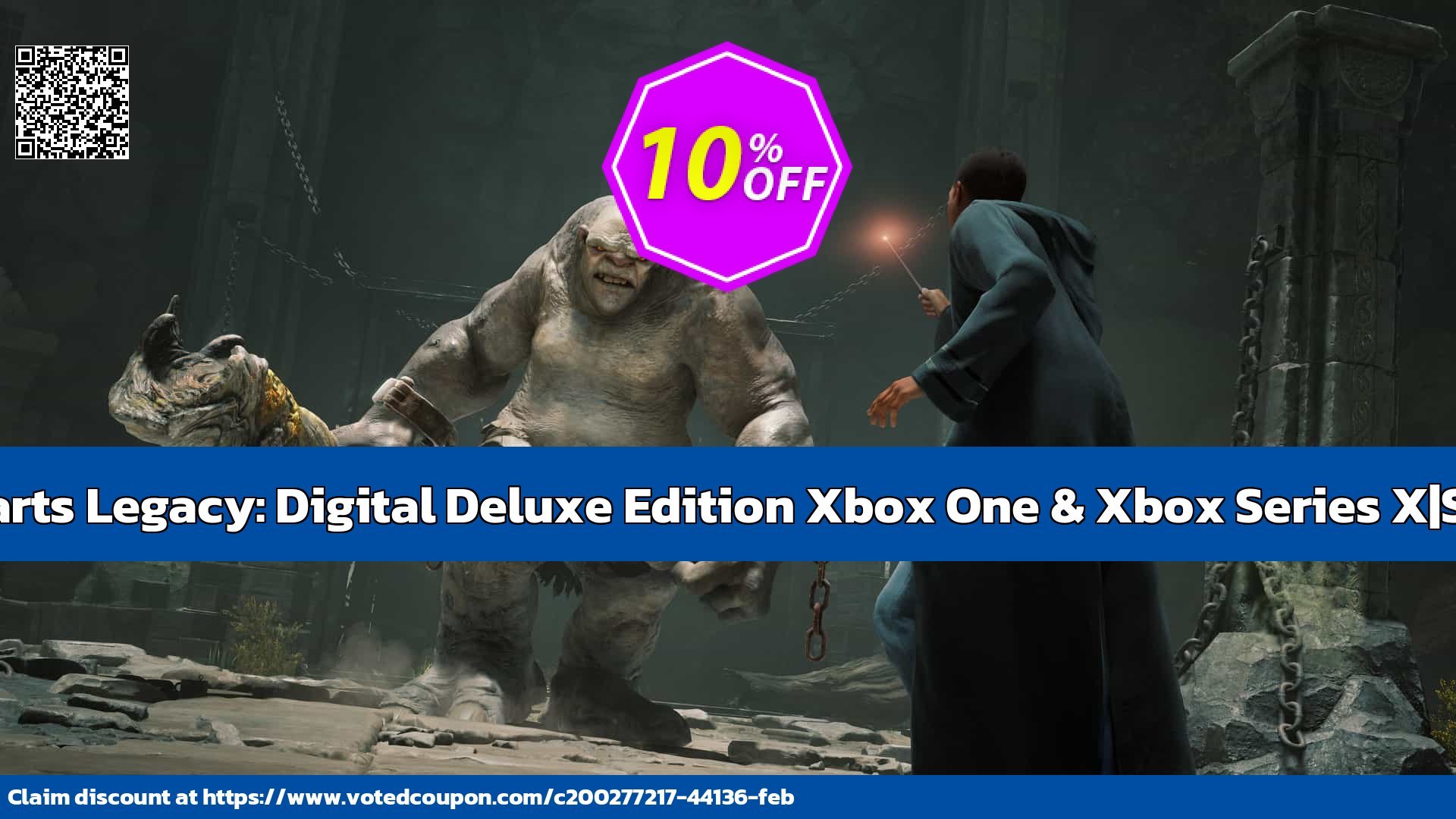Hogwarts Legacy: Digital Deluxe Edition Xbox One & Xbox Series X|S, WW  Coupon Code May 2024, 10% OFF - VotedCoupon