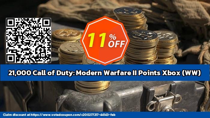 21,000 Call of Duty: Modern Warfare II Points Xbox, WW  Coupon Code May 2024, 11% OFF - VotedCoupon