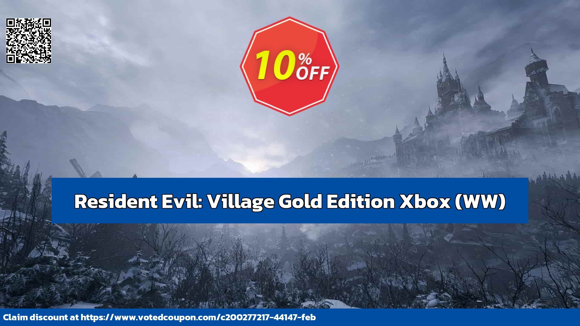 Resident Evil: Village Gold Edition Xbox, WW  Coupon Code May 2024, 10% OFF - VotedCoupon
