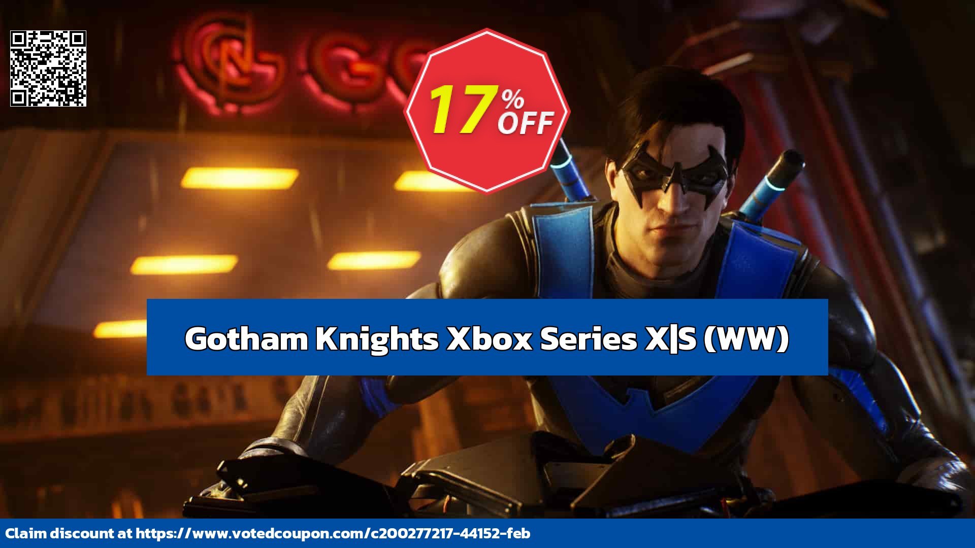 Gotham Knights Xbox Series X|S, WW  Coupon, discount Gotham Knights Xbox Series X|S (WW) Deal CDkeys. Promotion: Gotham Knights Xbox Series X|S (WW) Exclusive Sale offer
