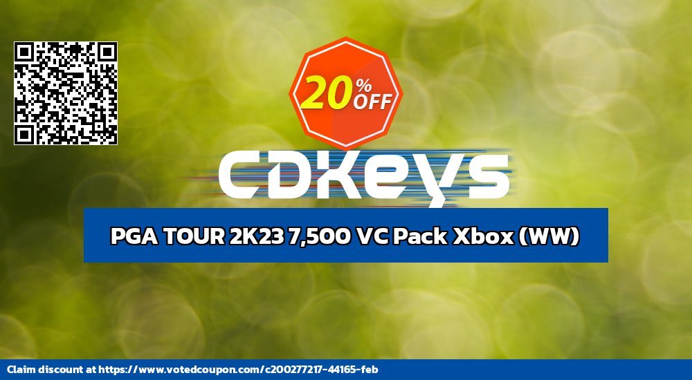 PGA TOUR 2K23 7,500 VC Pack Xbox, WW  Coupon, discount PGA TOUR 2K23 7,500 VC Pack Xbox (WW) Deal CDkeys. Promotion: PGA TOUR 2K23 7,500 VC Pack Xbox (WW) Exclusive Sale offer